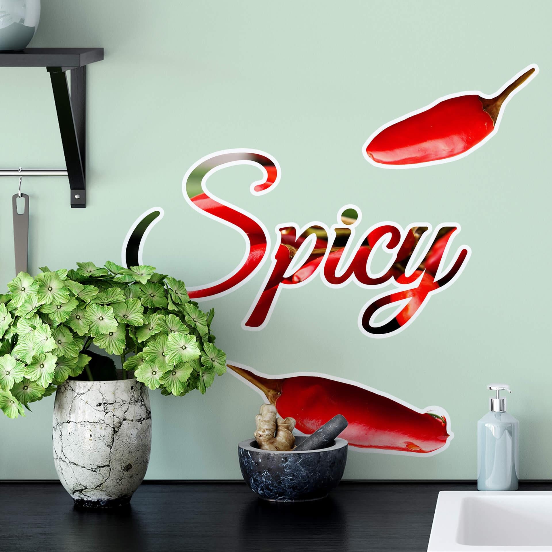 Wallsticker -  Spicy