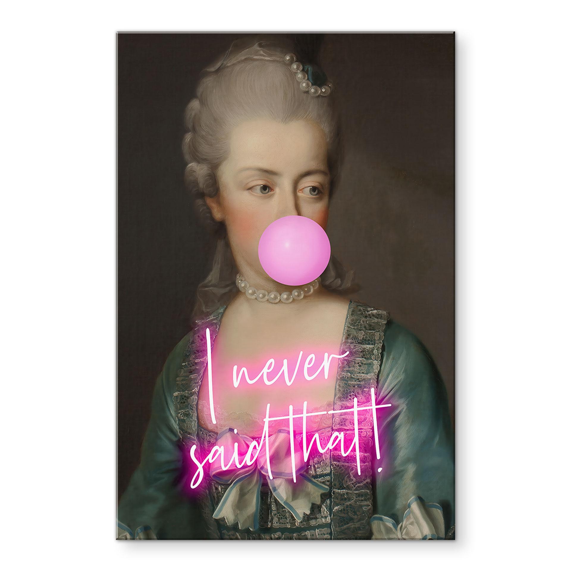 Akrylbillede Marie Antoinette: I never said that - Grace Digital Art