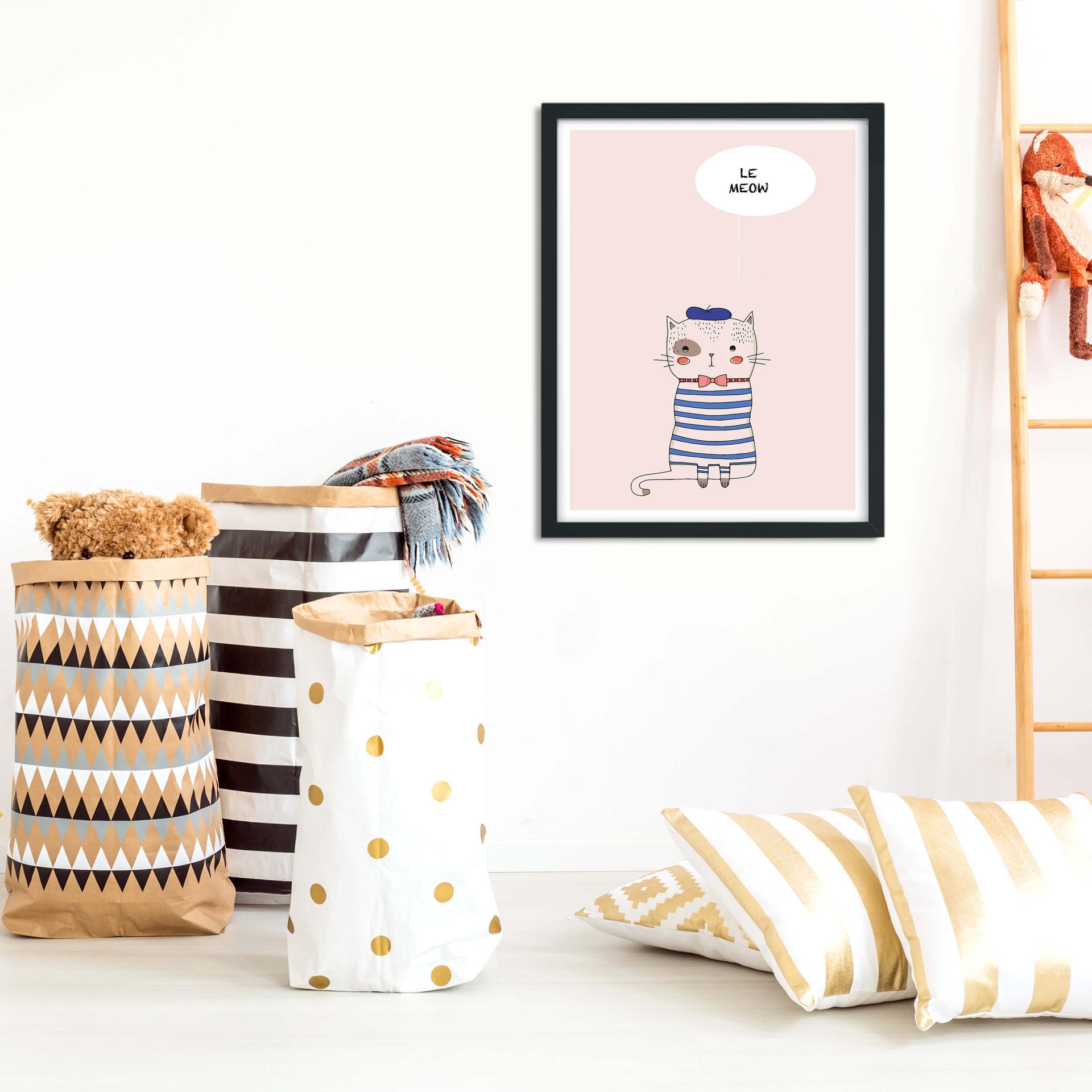 Plakat Kubistika - Le Meow