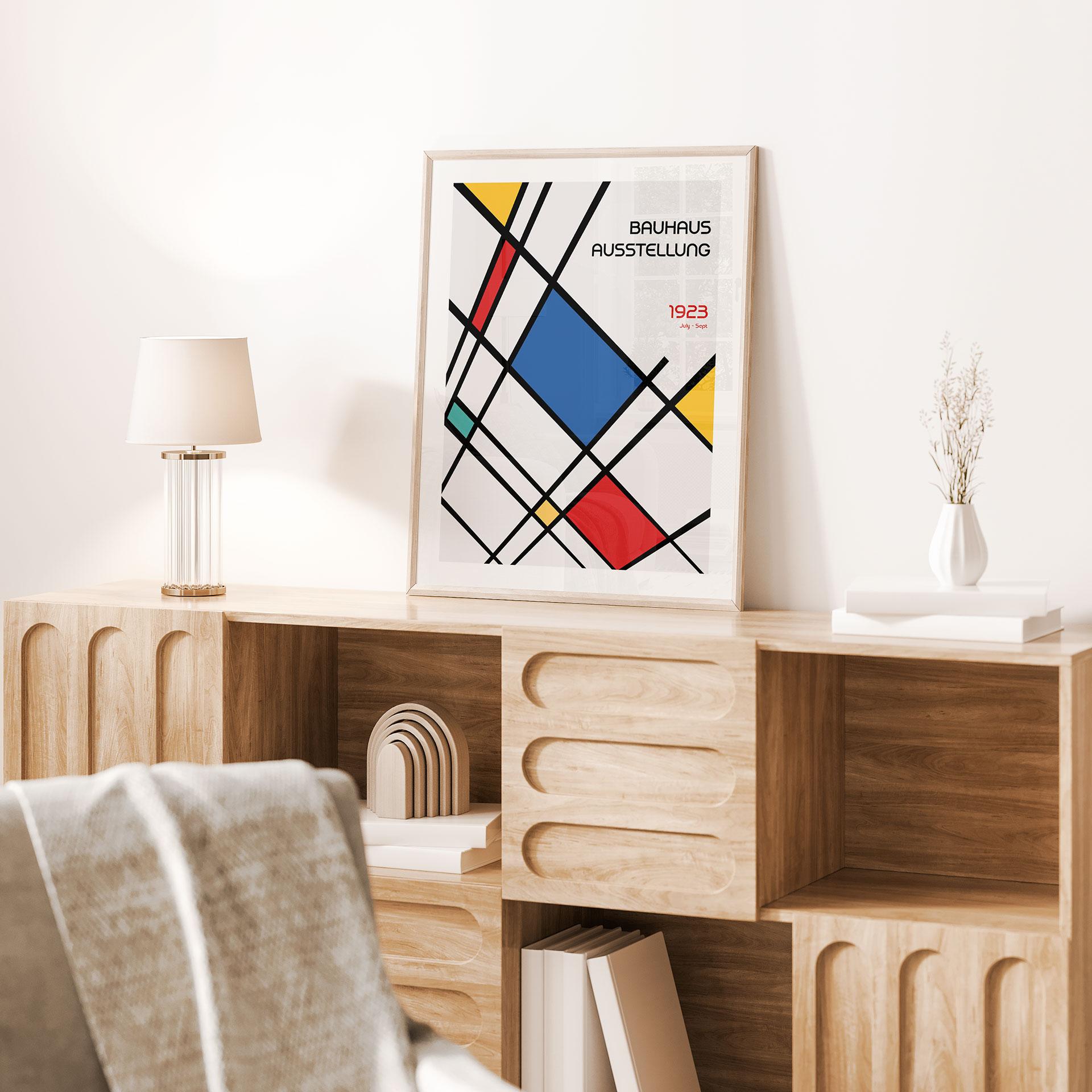 Plakat Retro Bauhaus-udstilling 1923 - Retrodrome