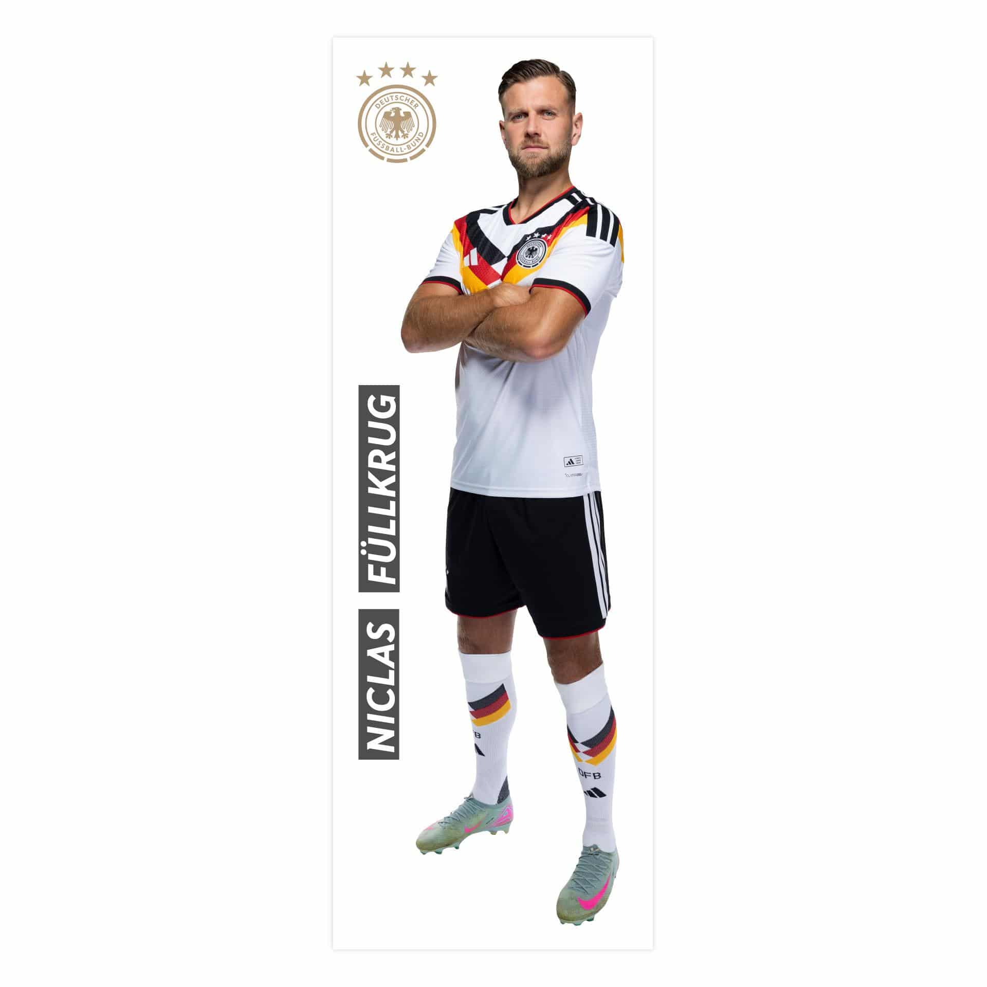 DFB Sticker WM 2026, Wandtattoo Niclas Füllkrug