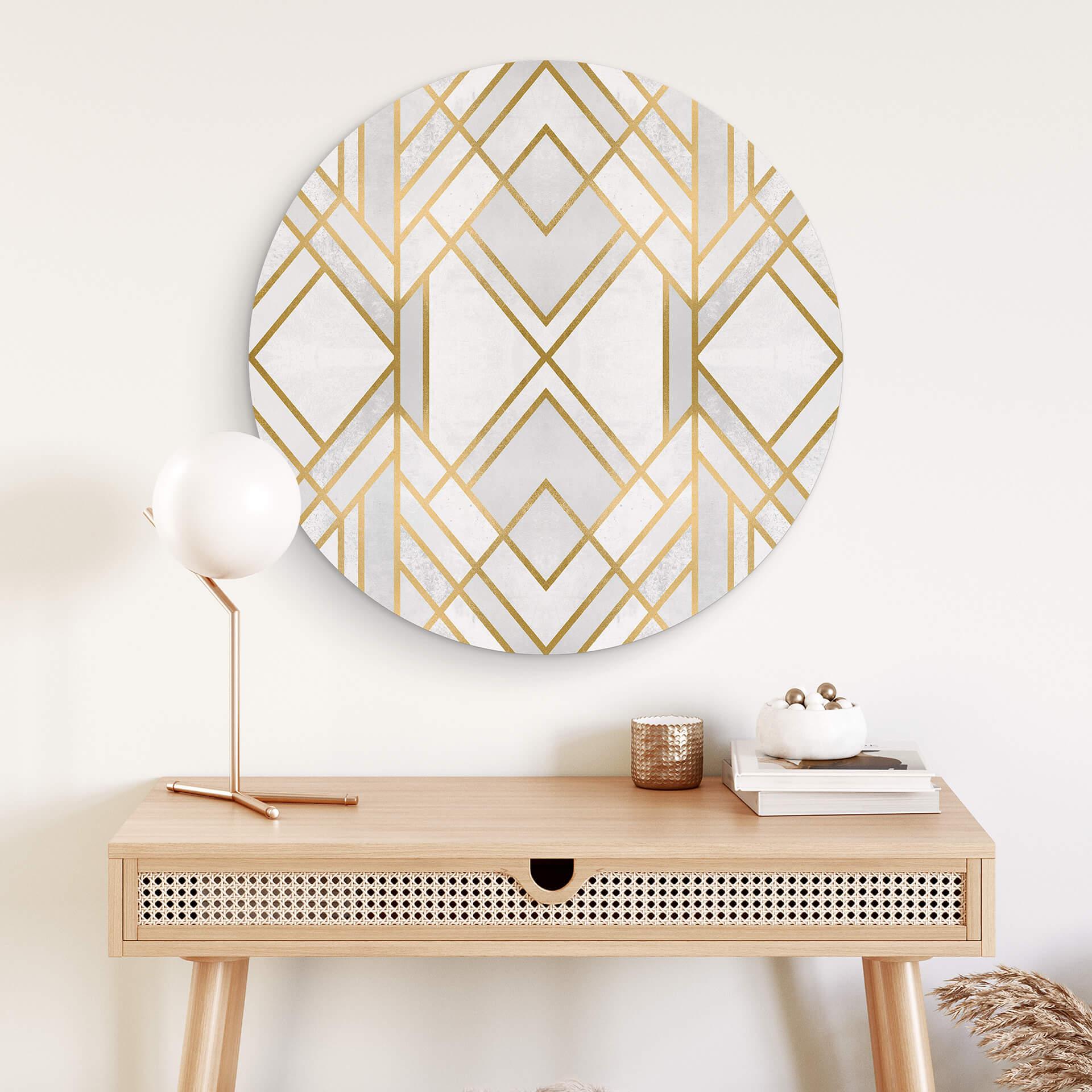 Stampa in Alu-Dibond Fredriksson - Art Deco: Geometrie