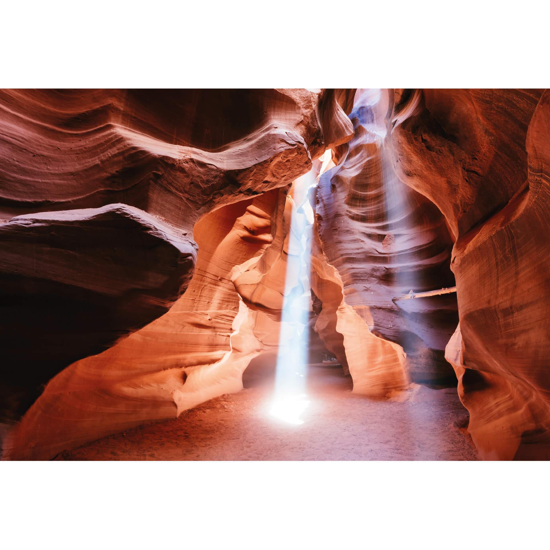 Fotobehang Colombo - Sunbeams in the Canyon