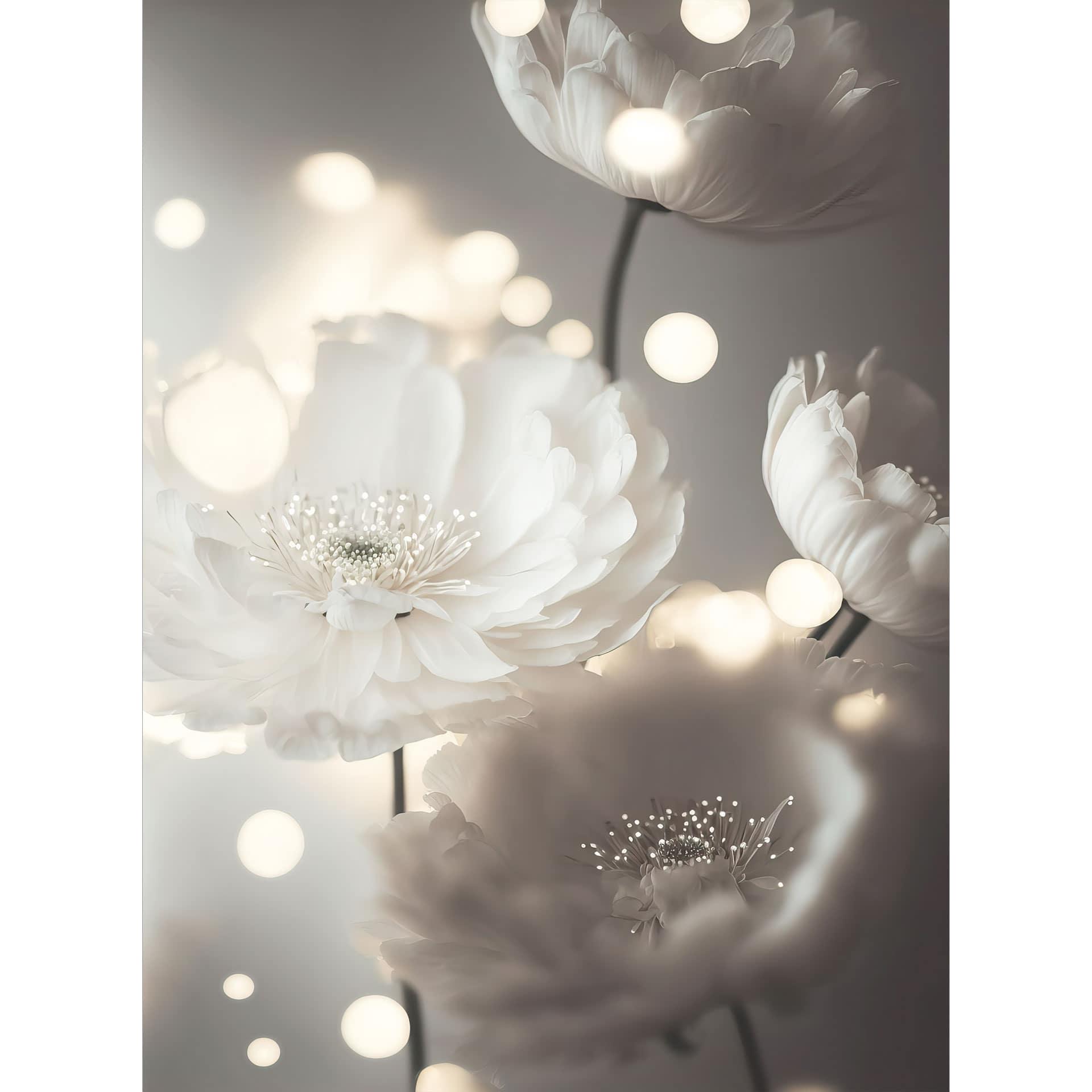Witte bloesems in een zee van licht - Treechild