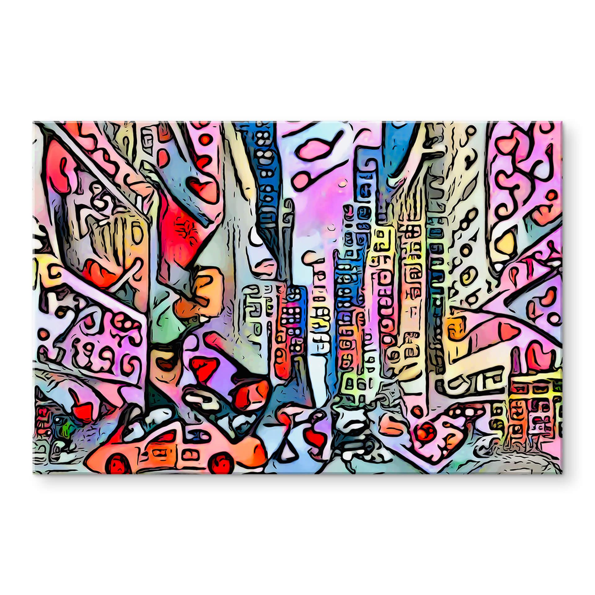 Akrylbillede Zamart - New York - Rizzi-stil