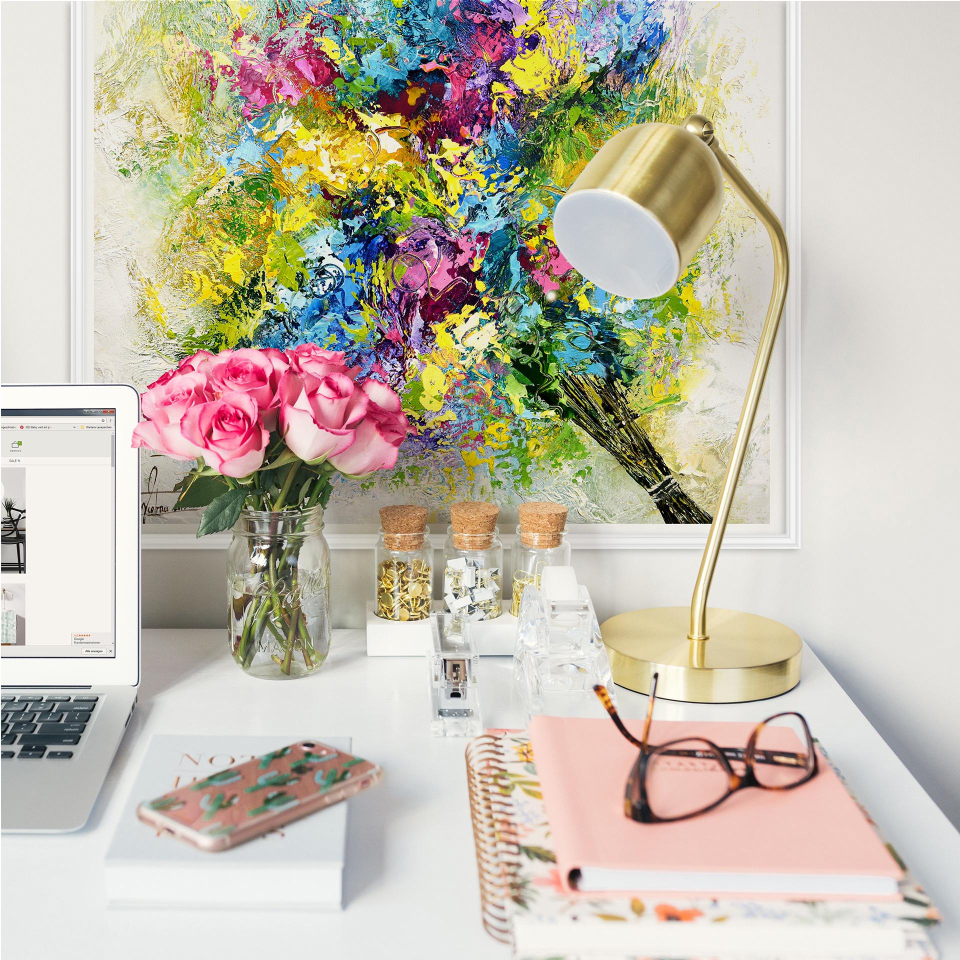 Wallprint Fedrau - Lass Blumen sprechen 02