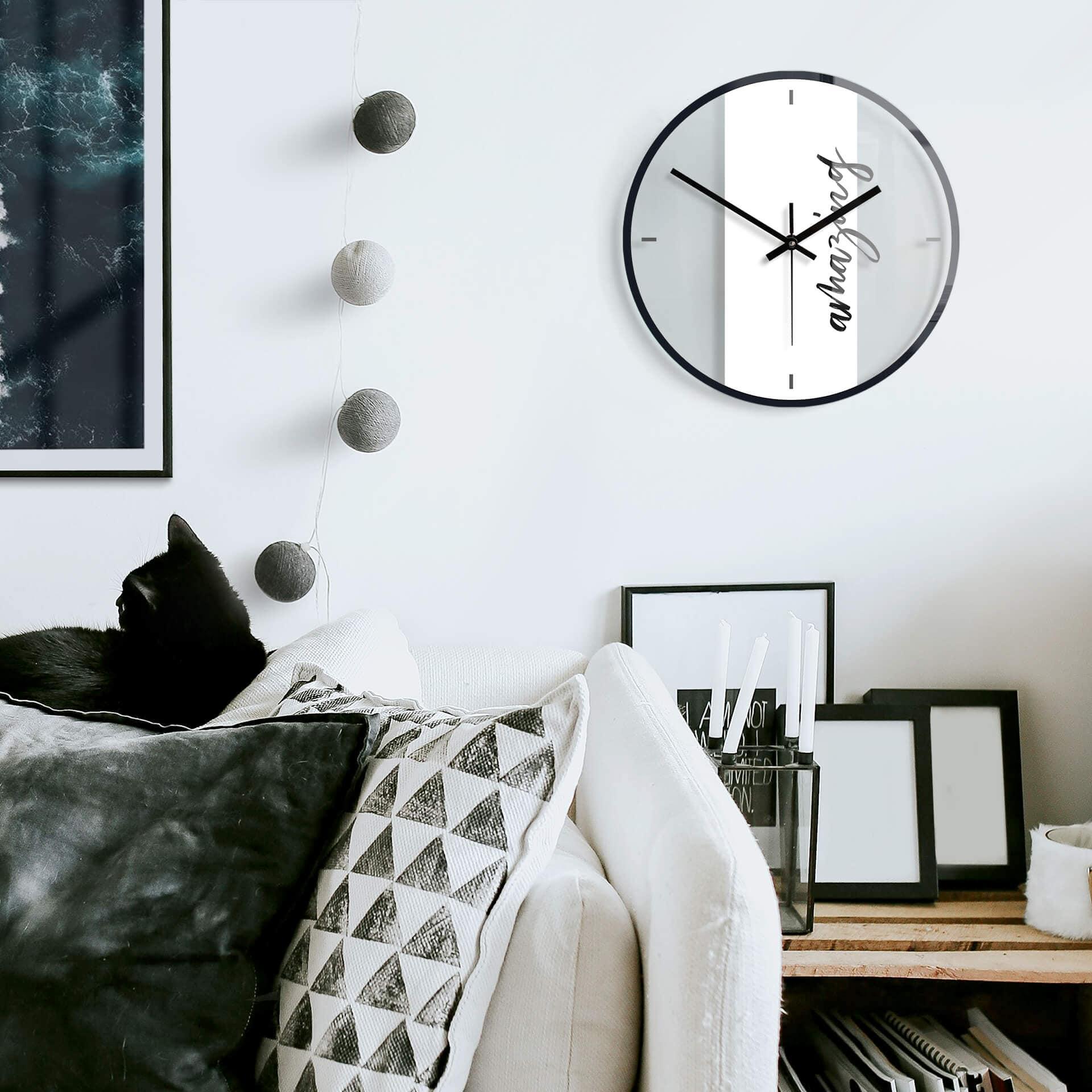 Orologio in vetro - Amazing Ø30 cm