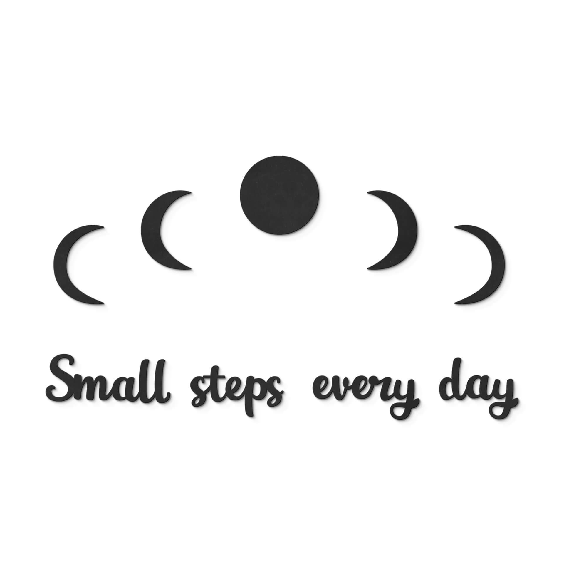 MDF Decoratie - Small Steps Every Day