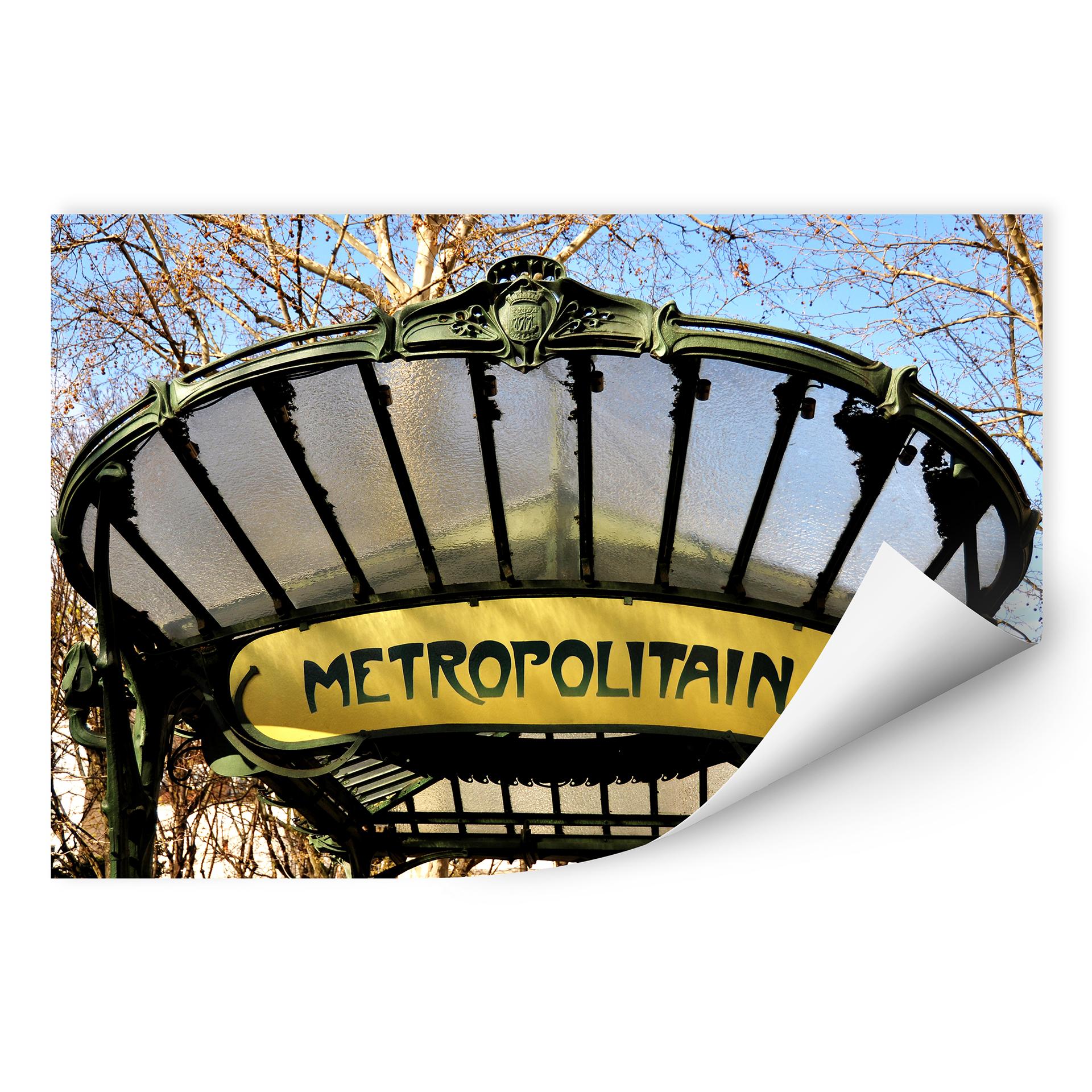 Wallprint W - Le Métro