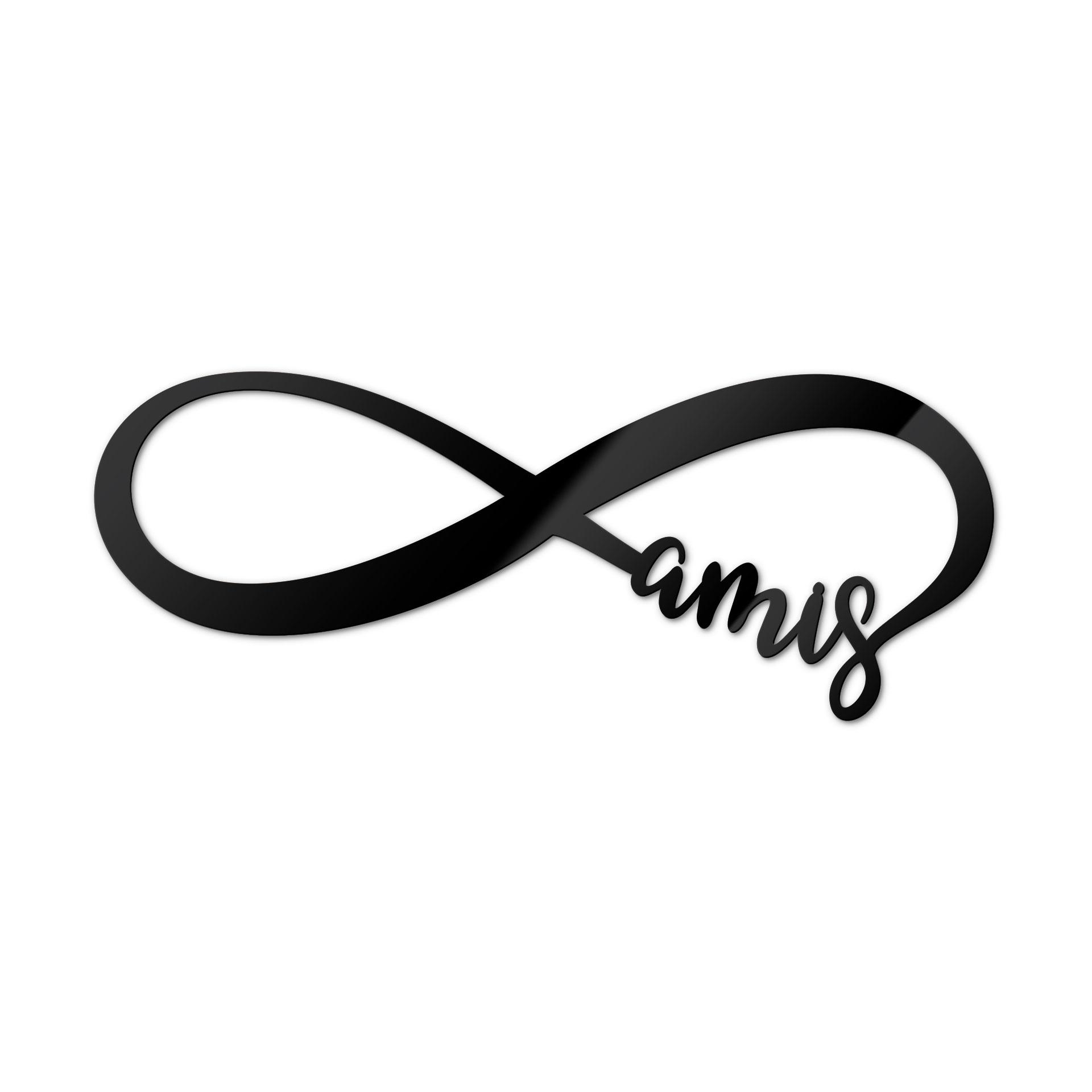 Decoración acrílica - Infinite Infiniment Amis