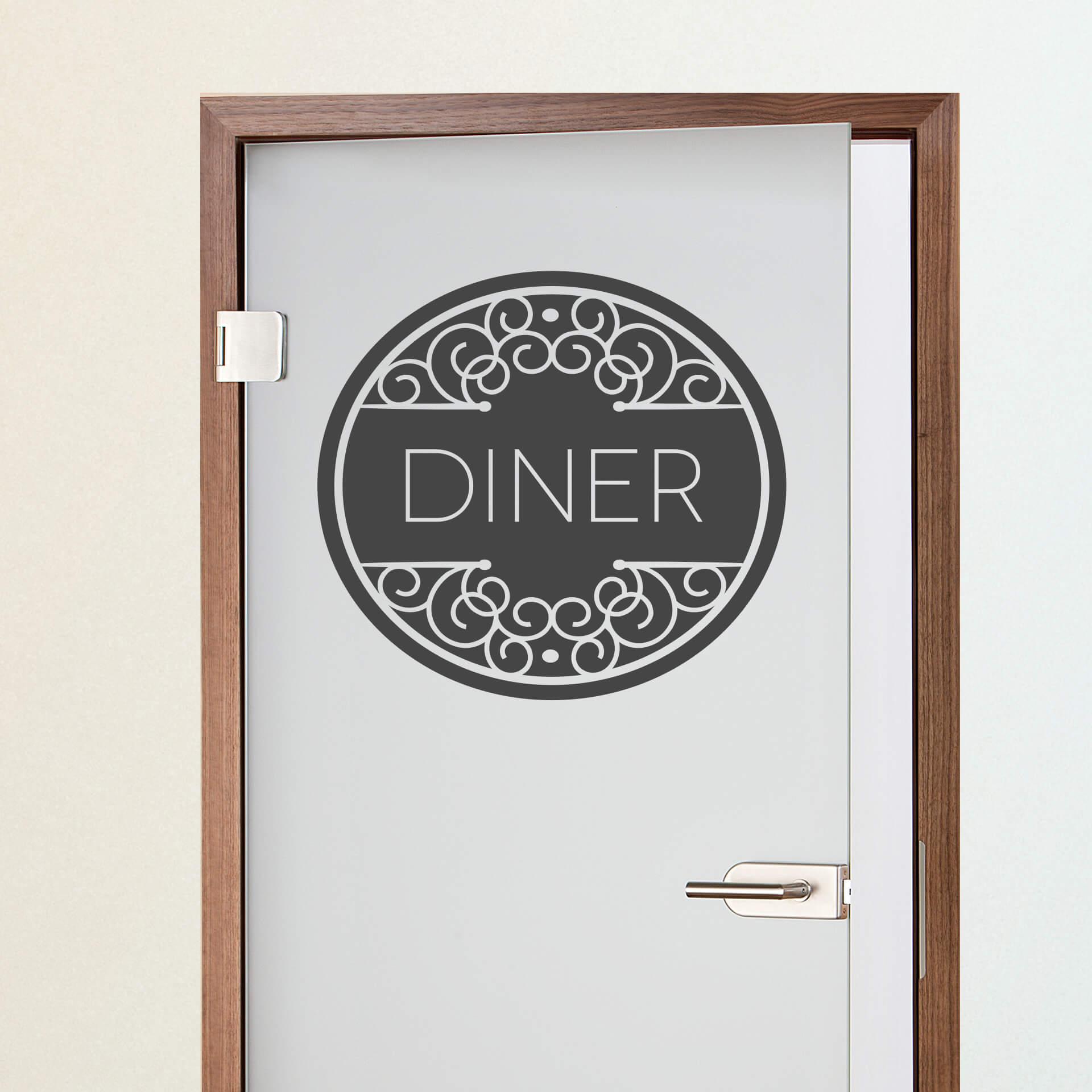 Wallsticker -  Diner
