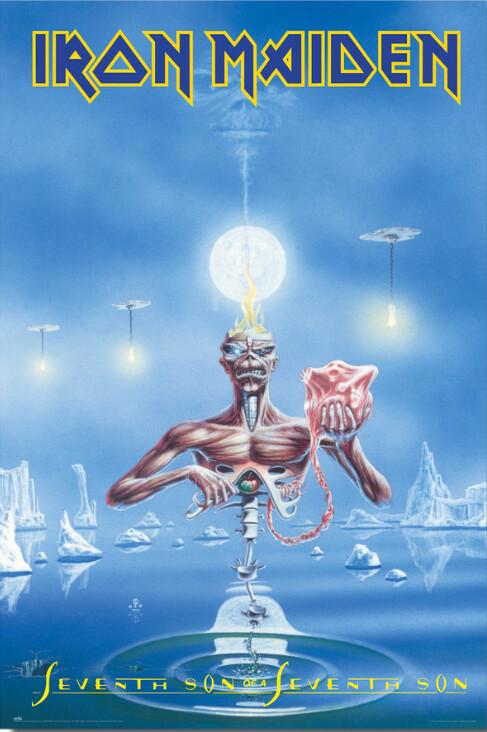 Music Poster Iron Maiden - Seventh Son of the Seventh Son 61x91,5 cm