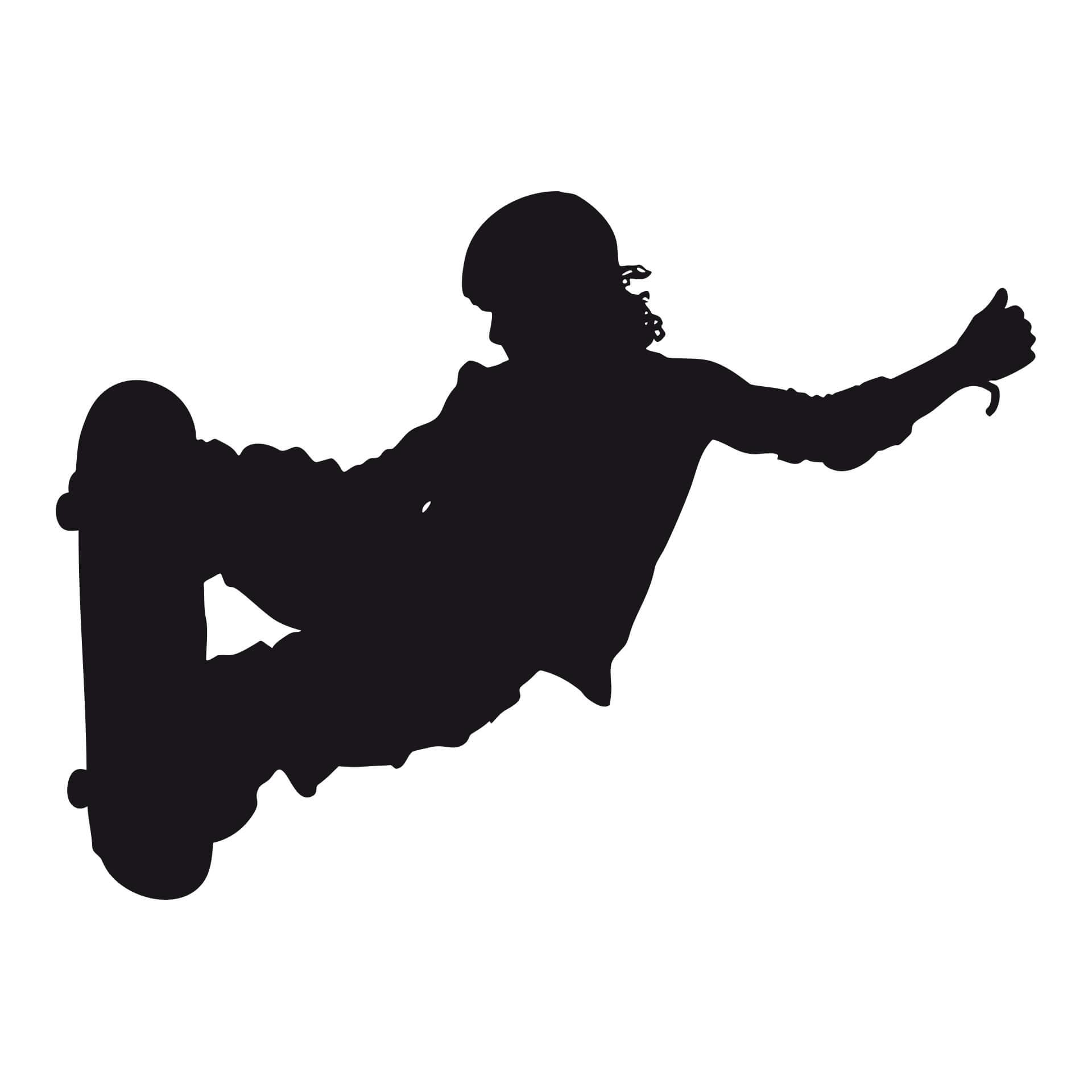 Wandtattoo Skateboarder 03