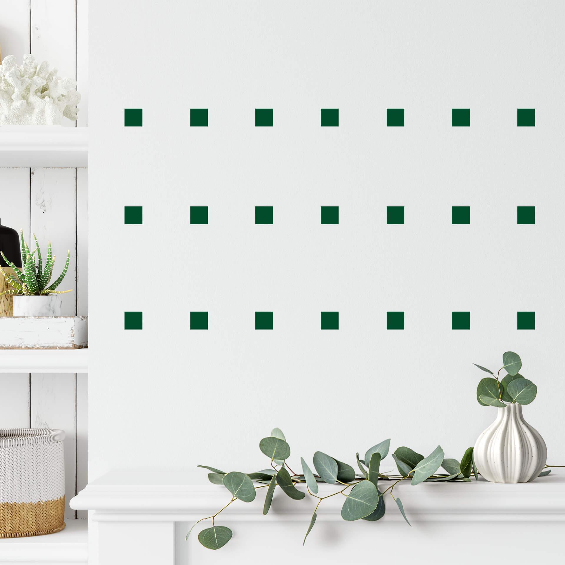 Muursticker Set Vierkanten (50-delig)
