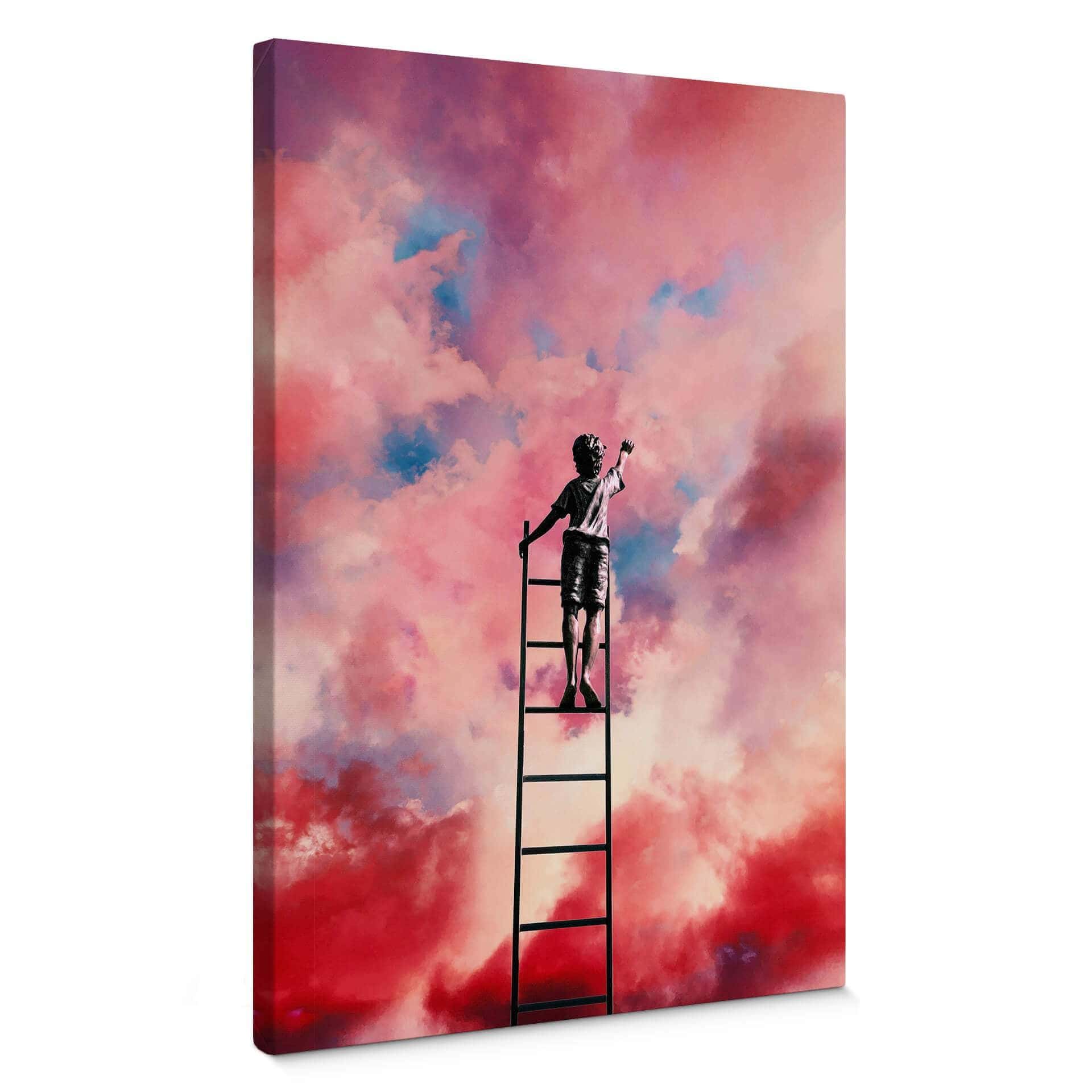 Lærredsprint - Taudalpoi - Painting Clouds