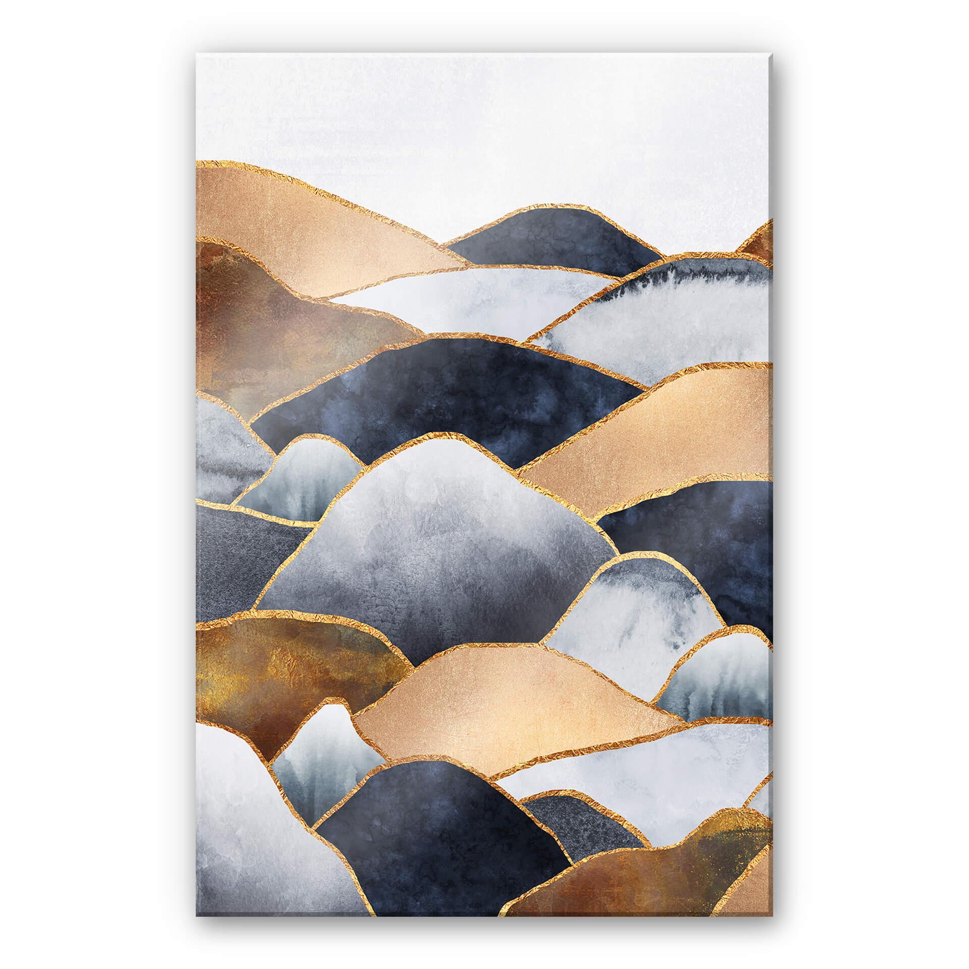 Akrylbillede Fredriksson - Golden Hills
