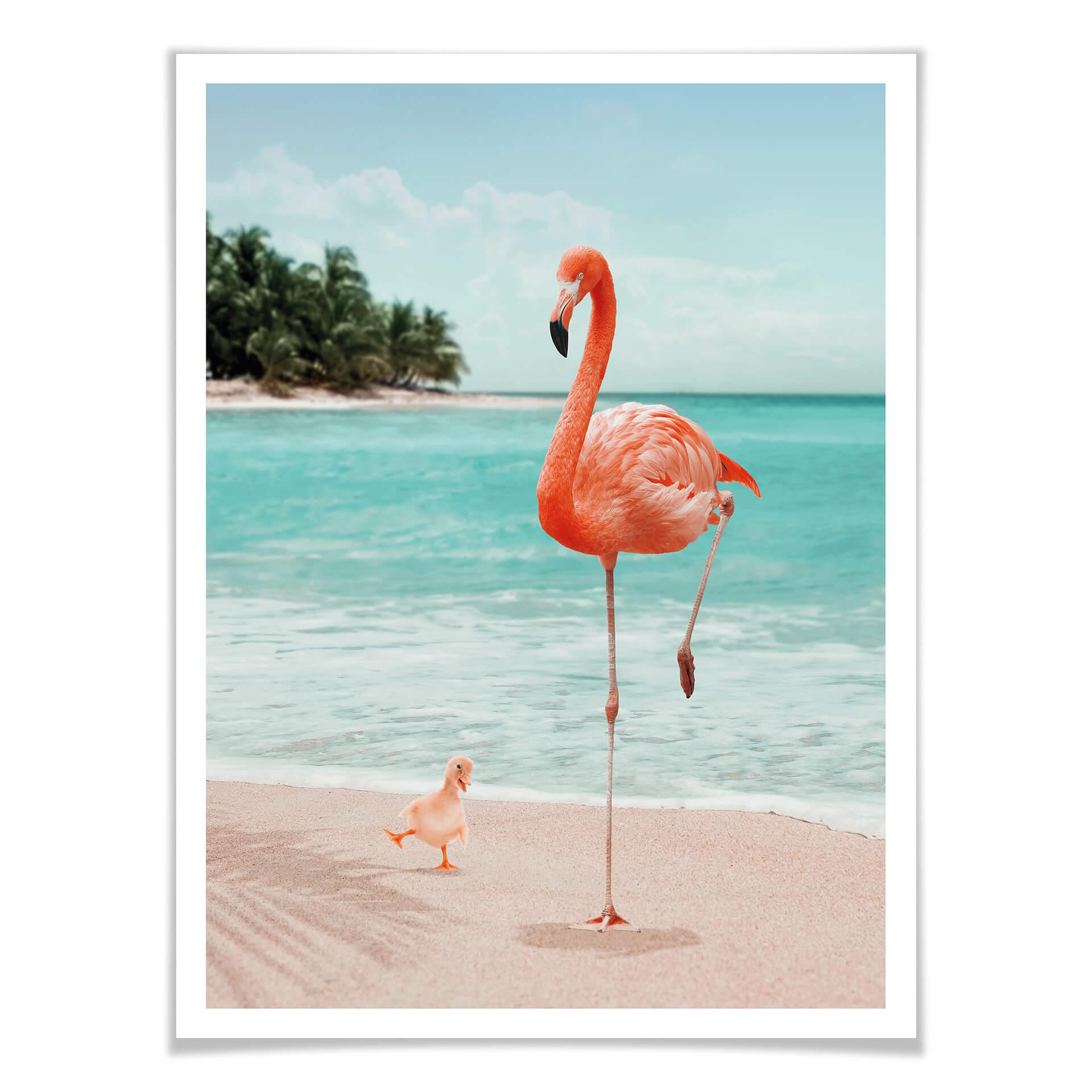 Póster Suelto - Wannabe Flamingo