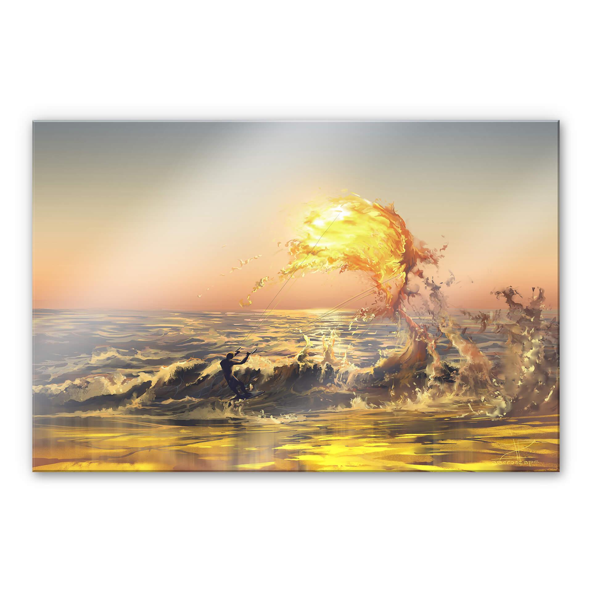 Akrylbillede aerroscape - Fire Surfer