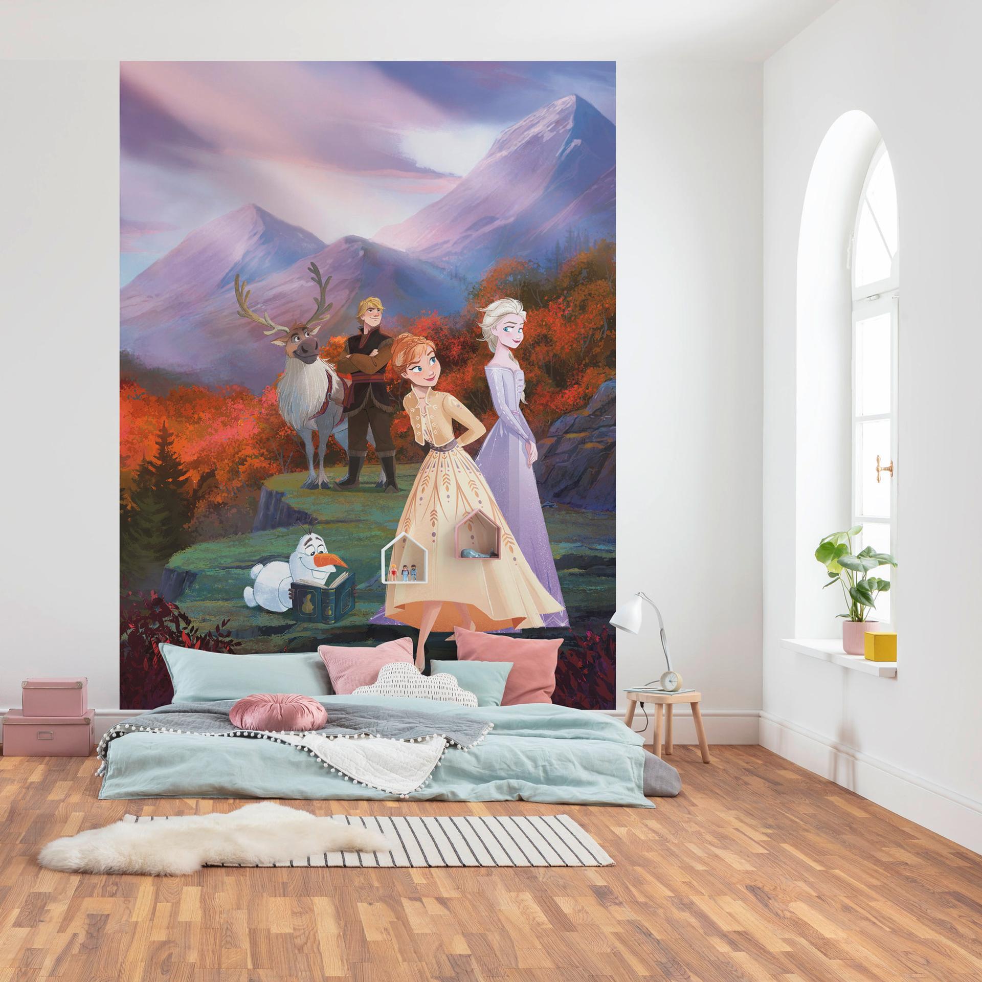 Papier behang - Frozen spring is coming - 184 x 254 cm