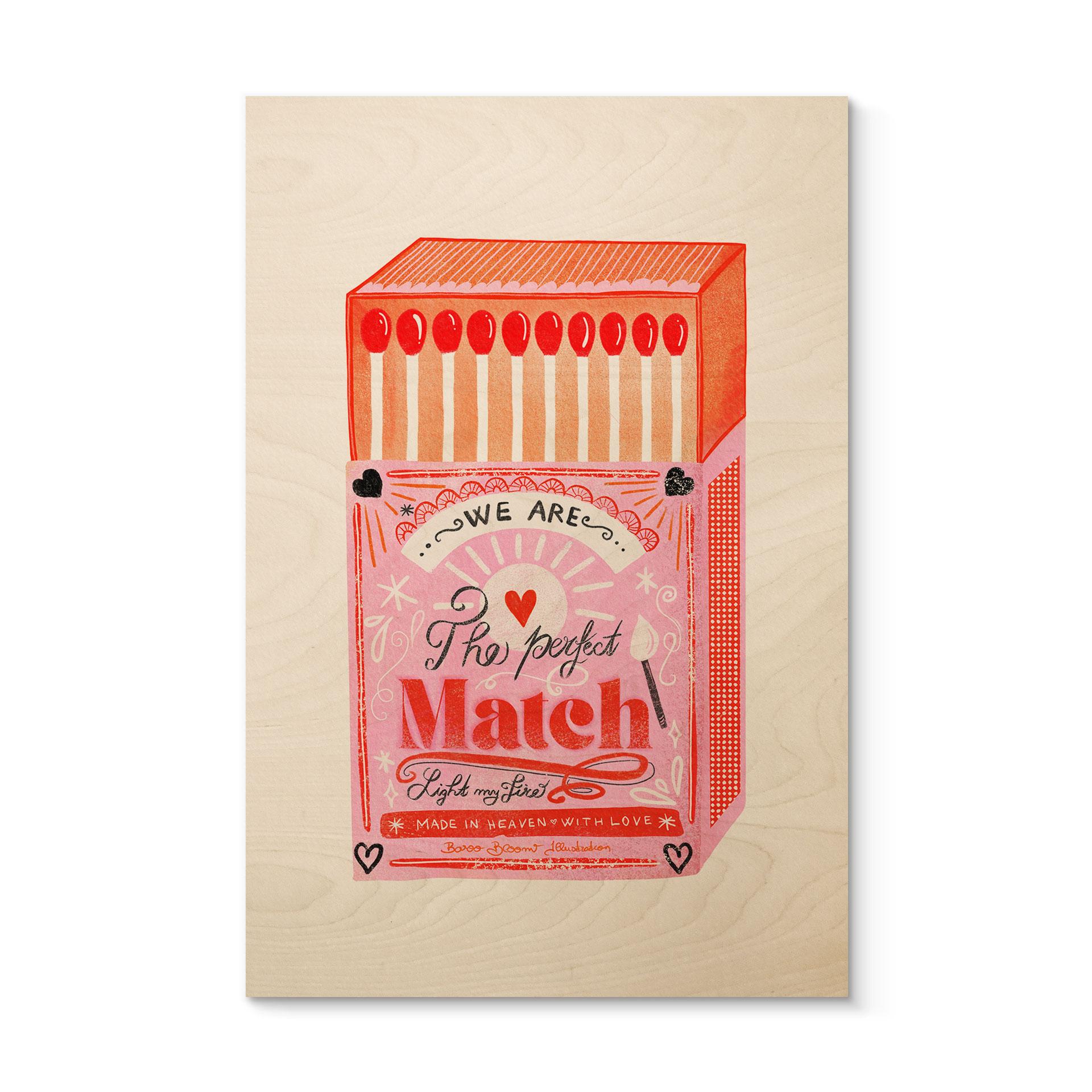 Billede af træ Det perfekte match - Bloom