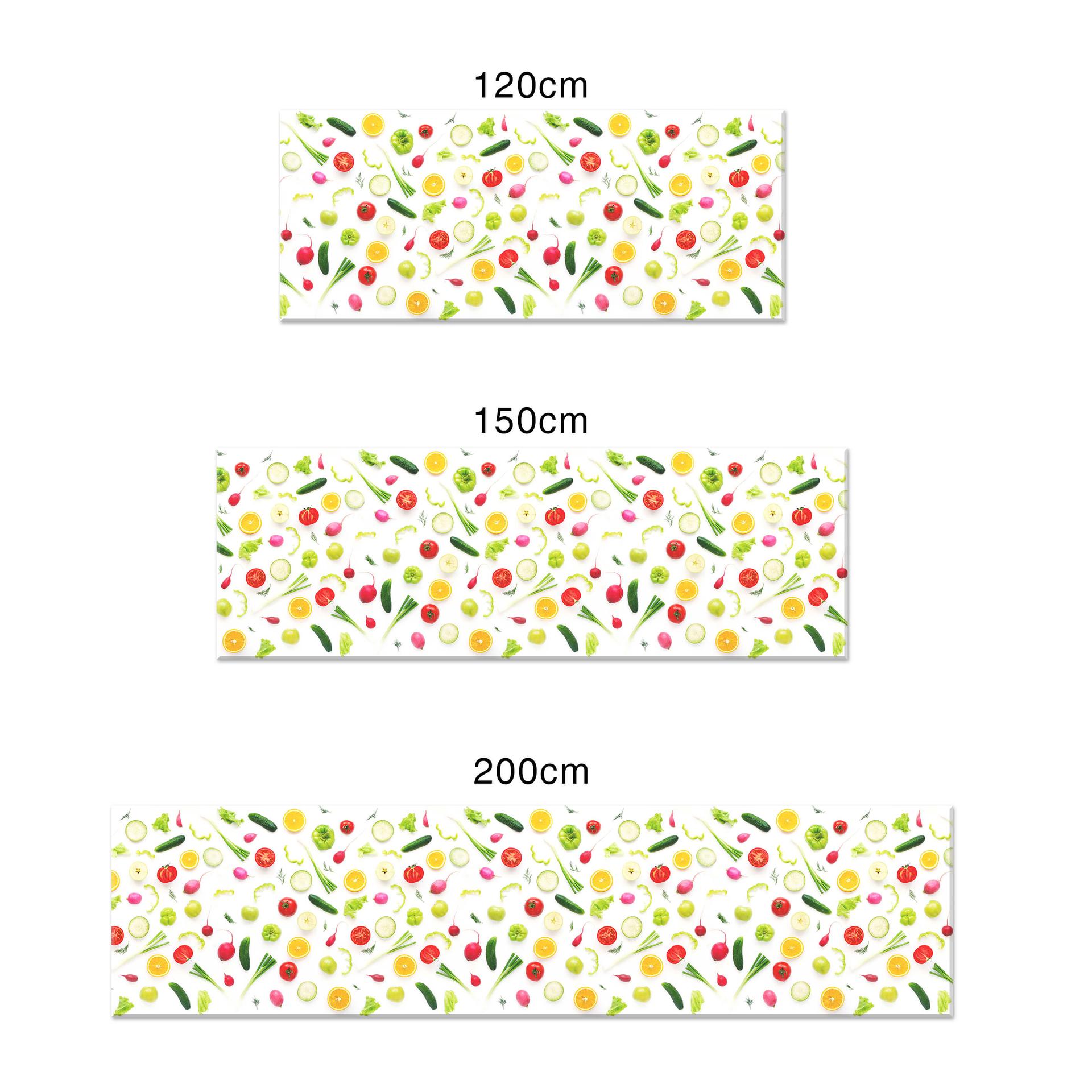 Rivestimento per cucina in Alu-Dibond – Verdure 01