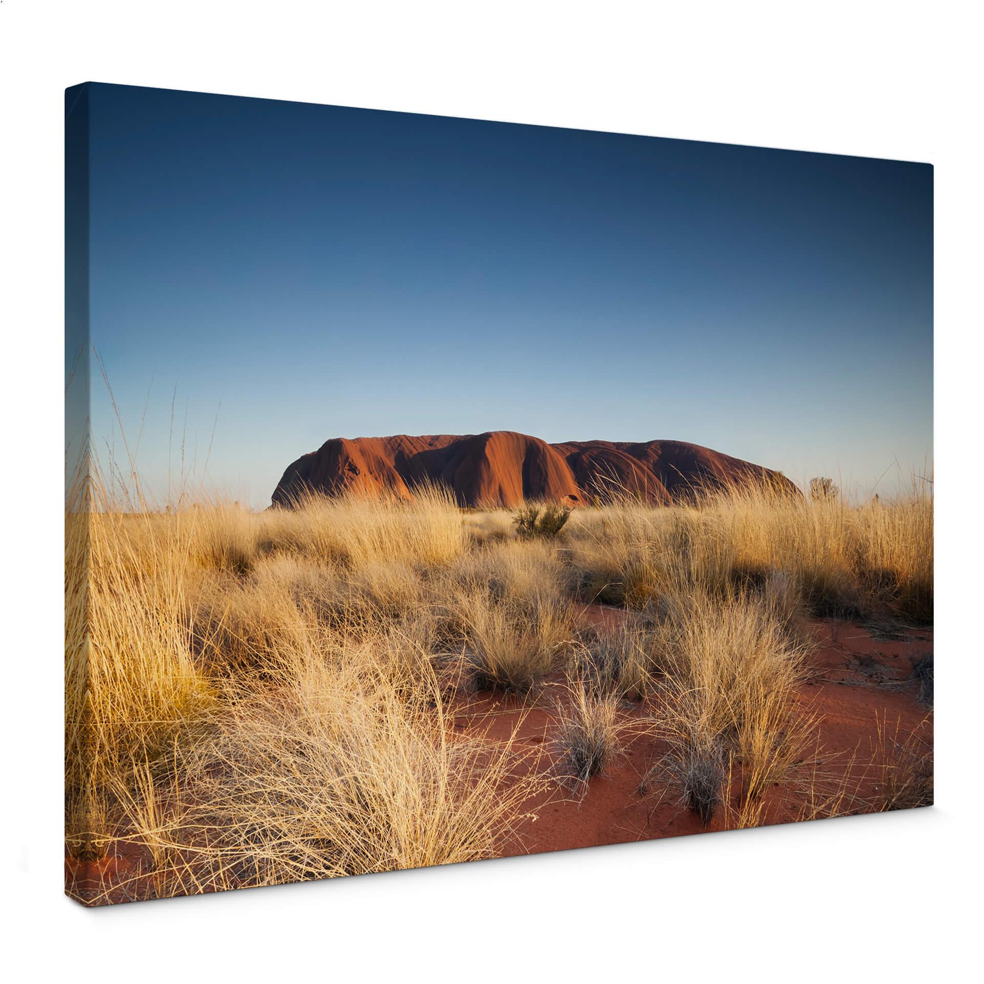 Canvastavla Colombo - Ayers Rock i solnedgången
