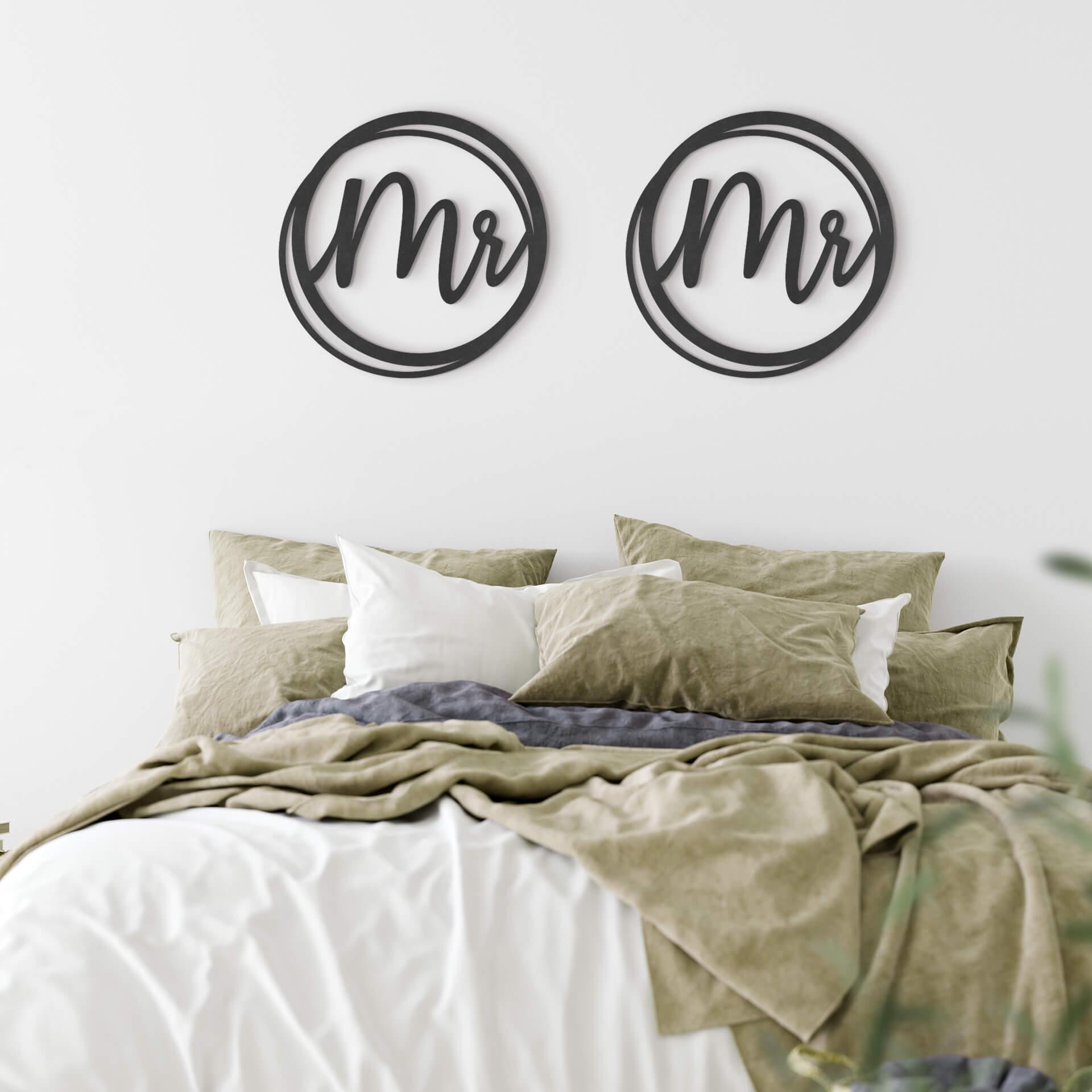 MDF letras boda Sr. y Sr