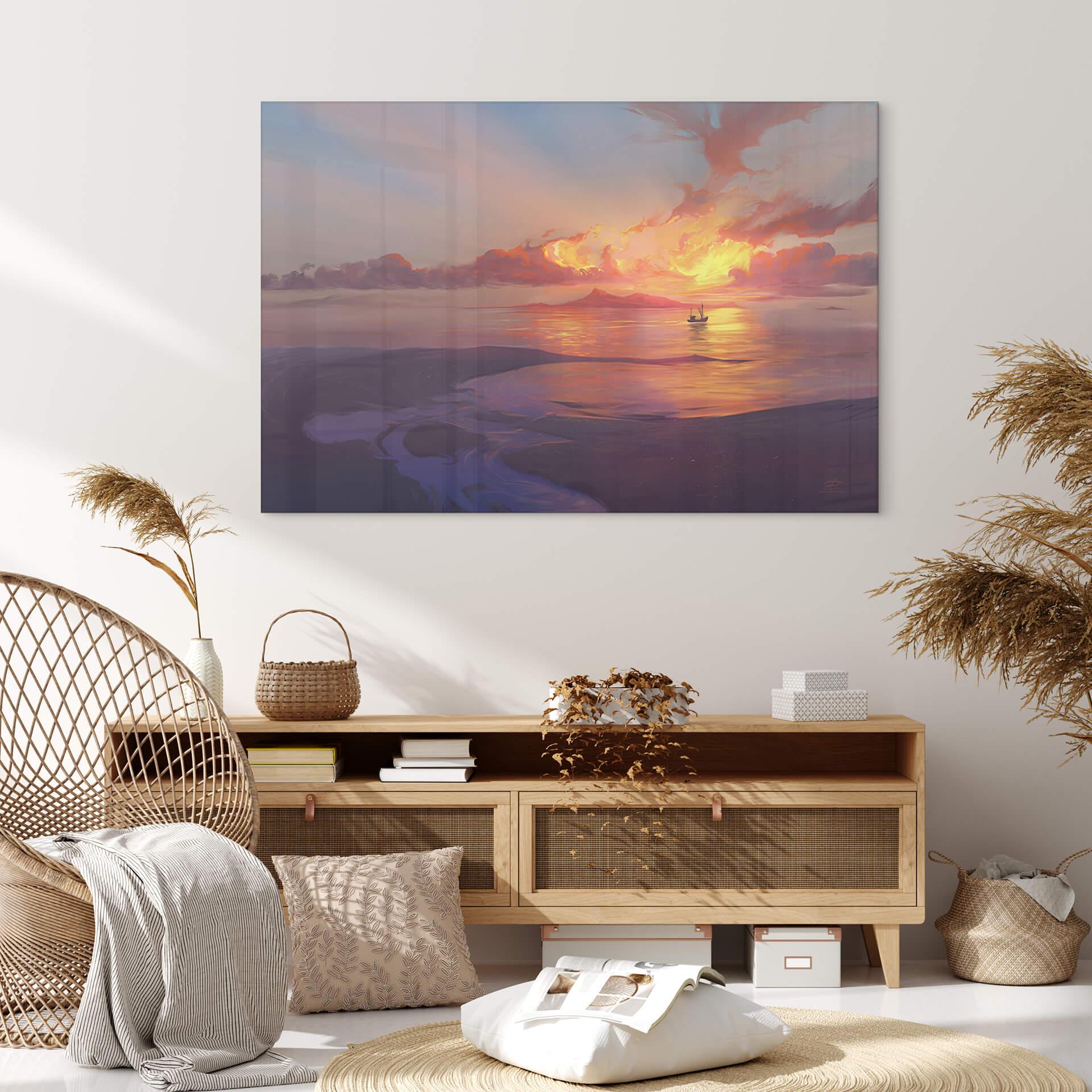Plexiglas Aerroscape - Zonsondergang