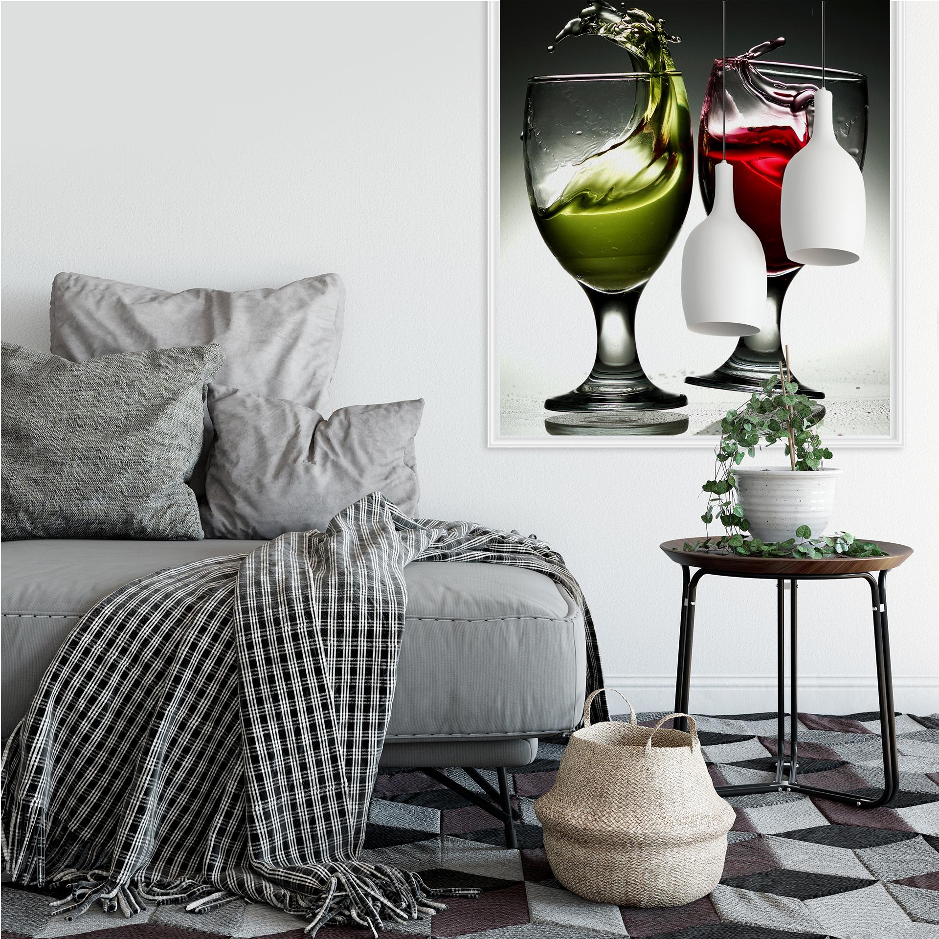Zelfklevende Poster Lukman - Dancing Glasses