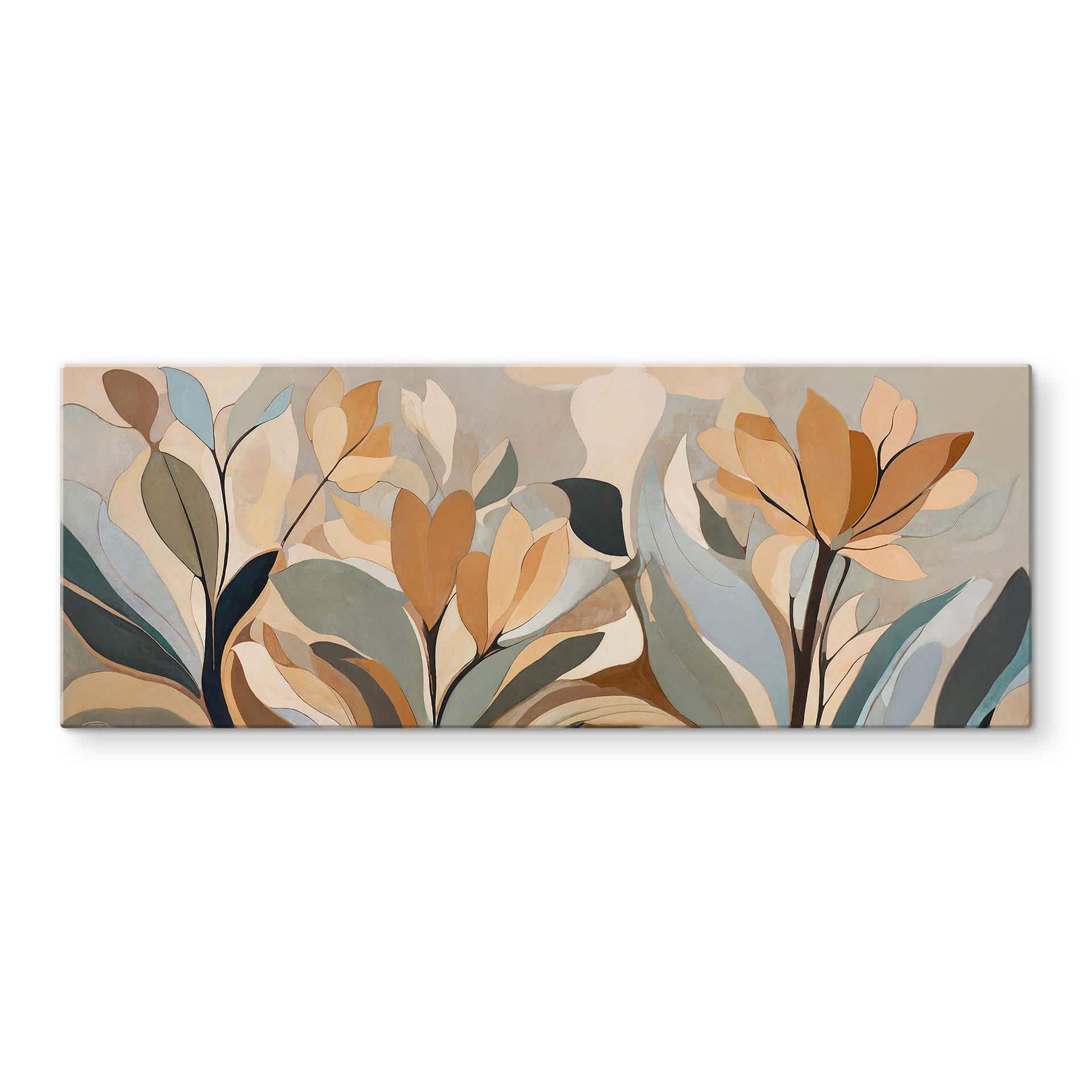 Pannello Paraschizzi Emil's Bloom - Fiori Astratti - Sir Edward x Grigory Gladarev - Panorama