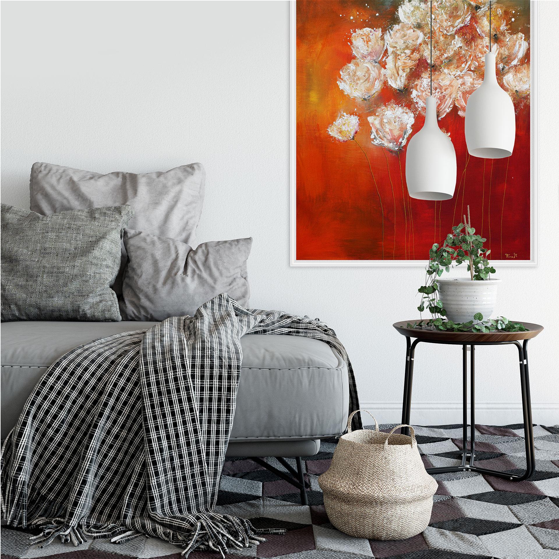 Wallprint Melz - Wilder Mohn
