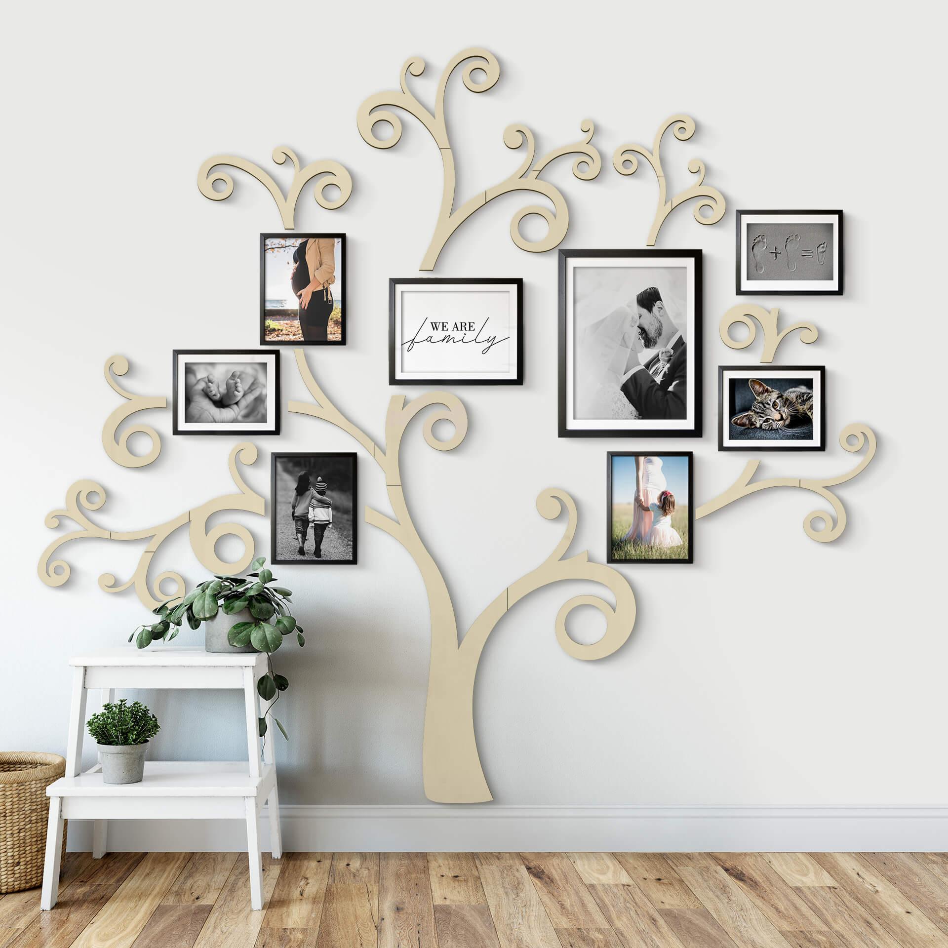 Decoro legno - Albero XXL (20 pezzi)