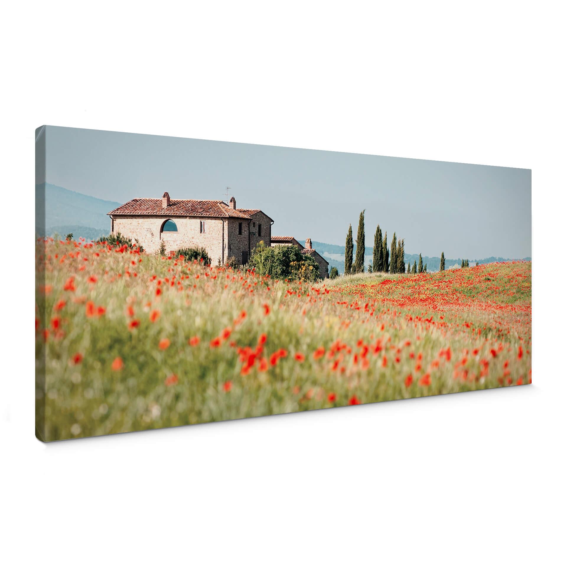 Lienzo Panorama Toscana 1