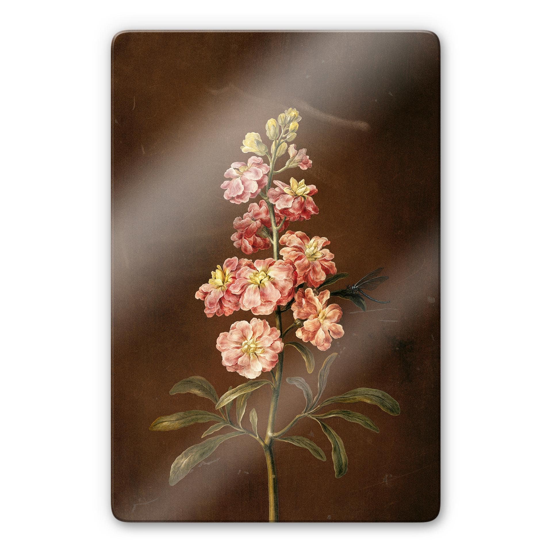 Tableau en verre - Dietzsh - Une rose du jardin Levkkoje