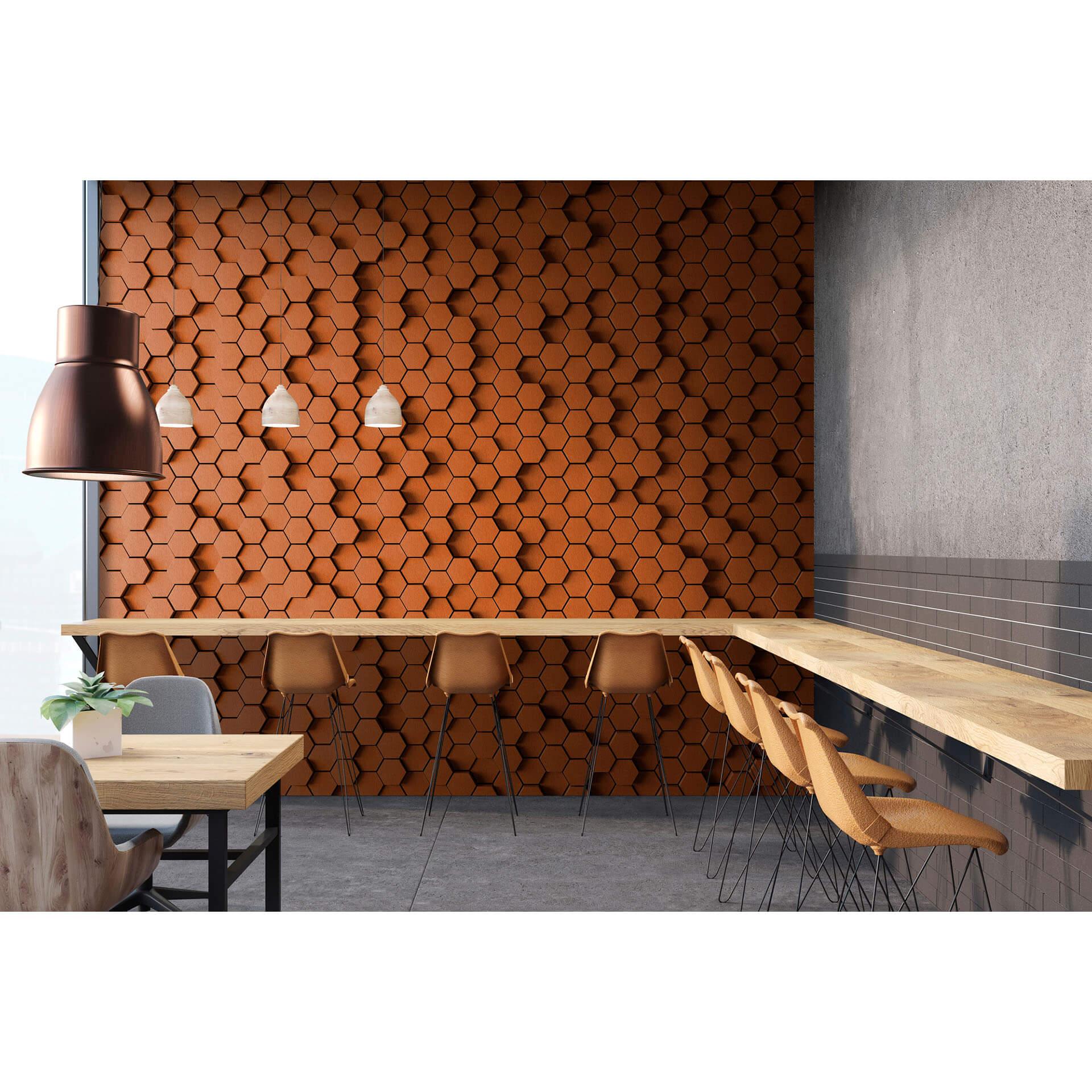 Livingwalls Fototapet Walls by Patel 2 Honeycomb 2