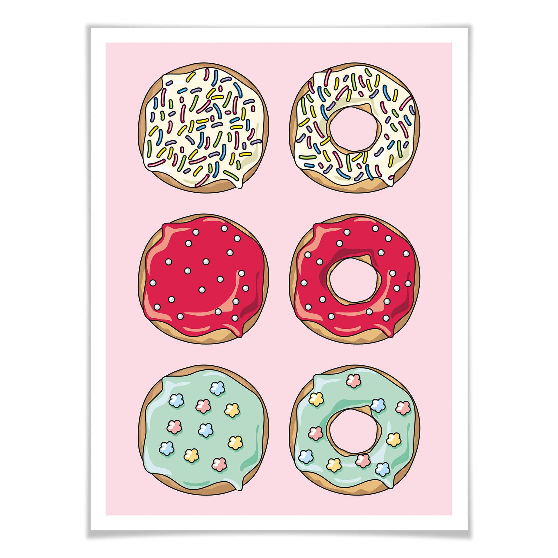 Plakat Donuts 02