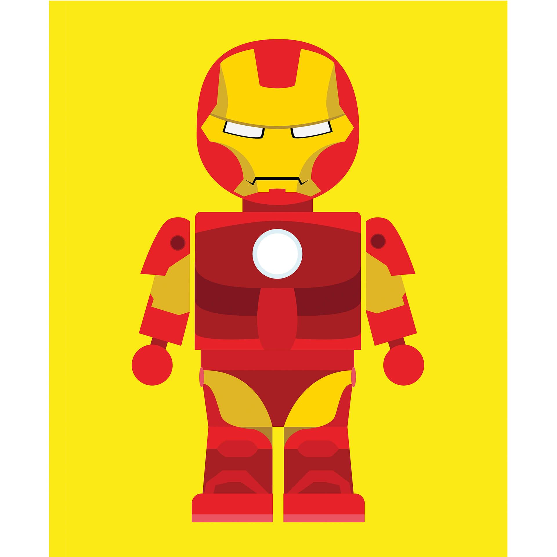 Fotobehang Gomes - Iron Man