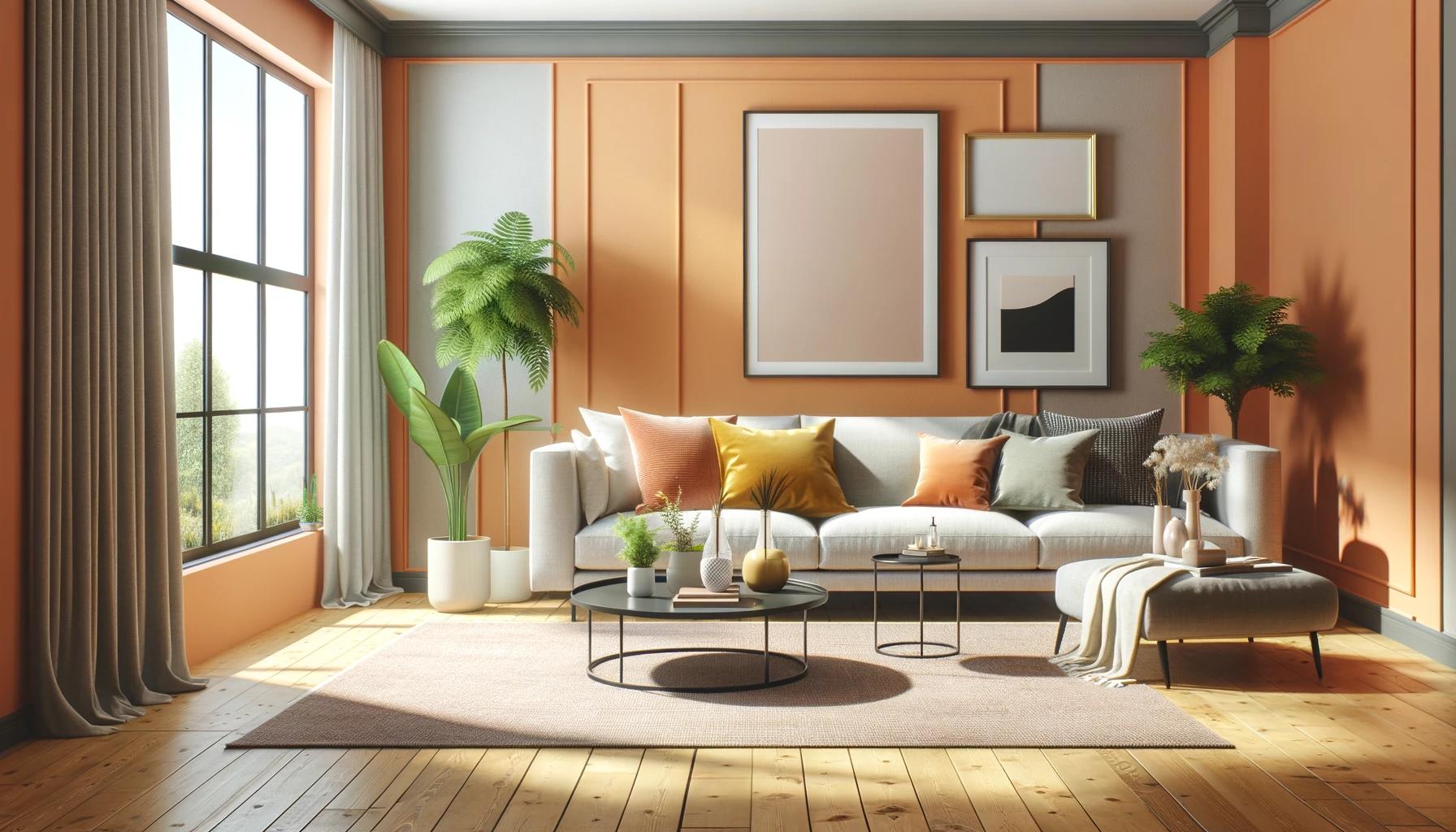 Pintura interior naranja mate I Happy Honey | energéticamente inspirador | THE COLOR KITCHEN