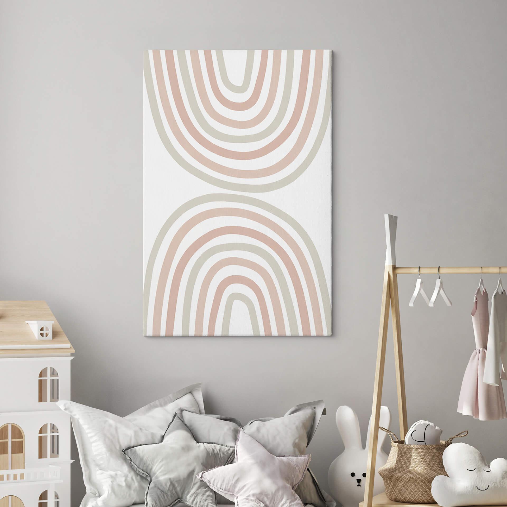 Leinwandbild uplusmestudio - Double Rainbow