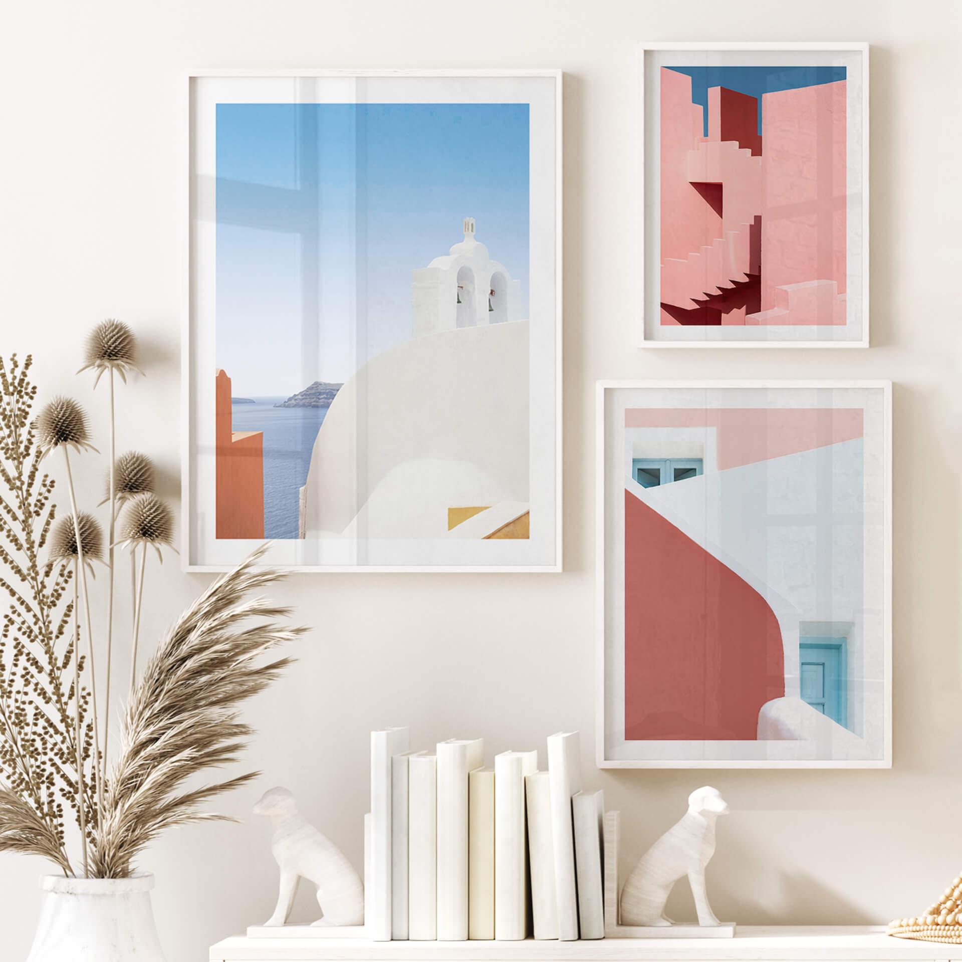 Póster Wride - La Muralla Roja - Arquitectura Rosa
