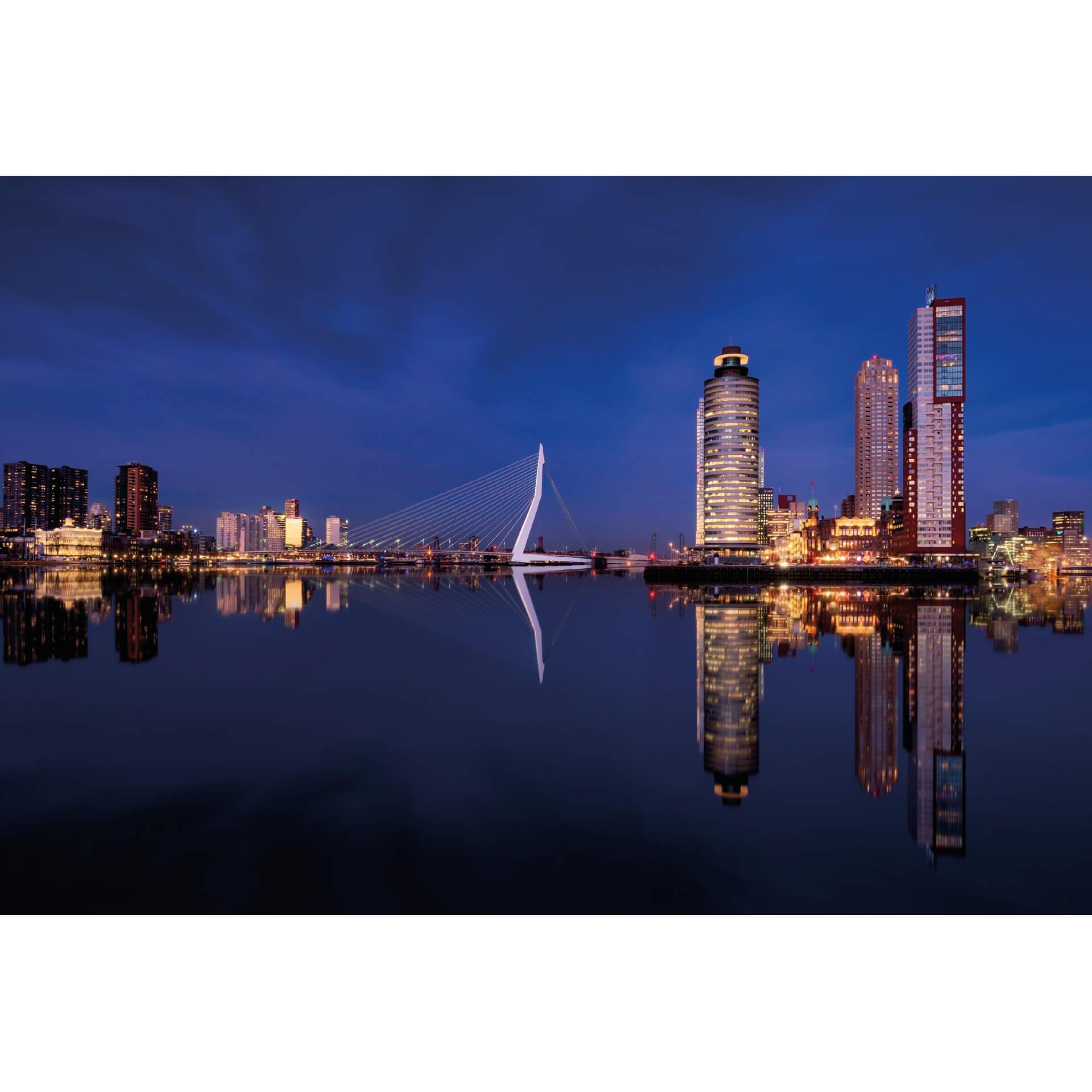 Fotobehang Pablo - Rotterdam Skyline