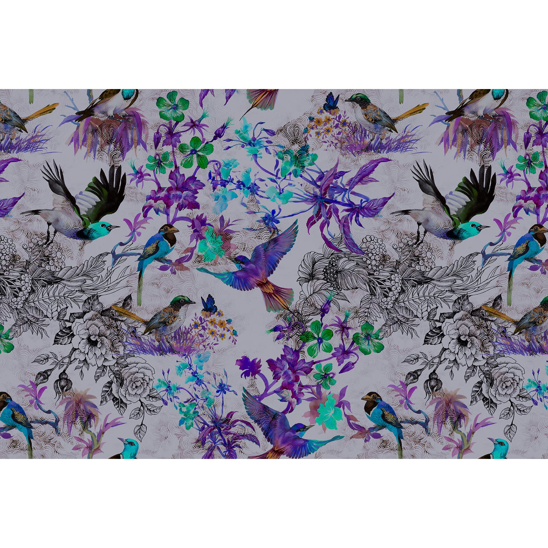 Livingwalls Fotobehang Walls by Patel funky birds 2
