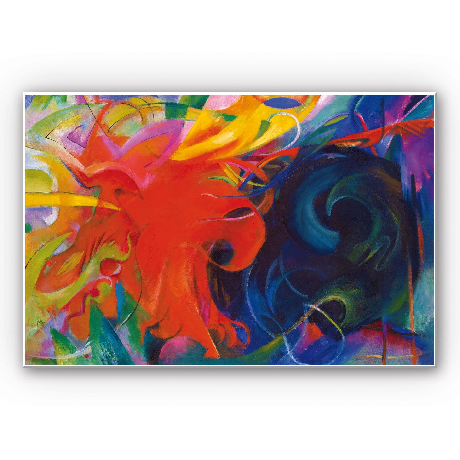 Tableau Forex - Marc - Formes combattantes