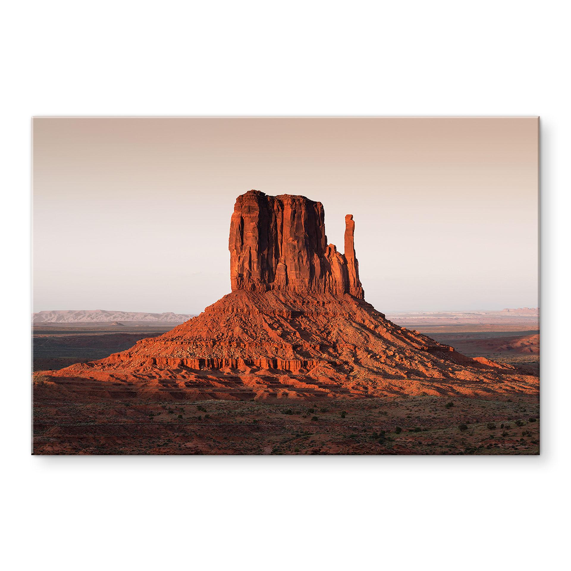 Stænkplade-klippeformation i Monument Valley - Hugonnard