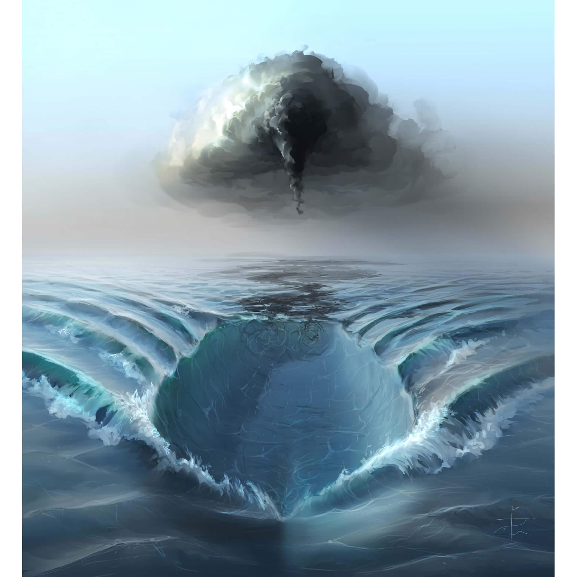 Fotobehang Aerroscape - Ghostship