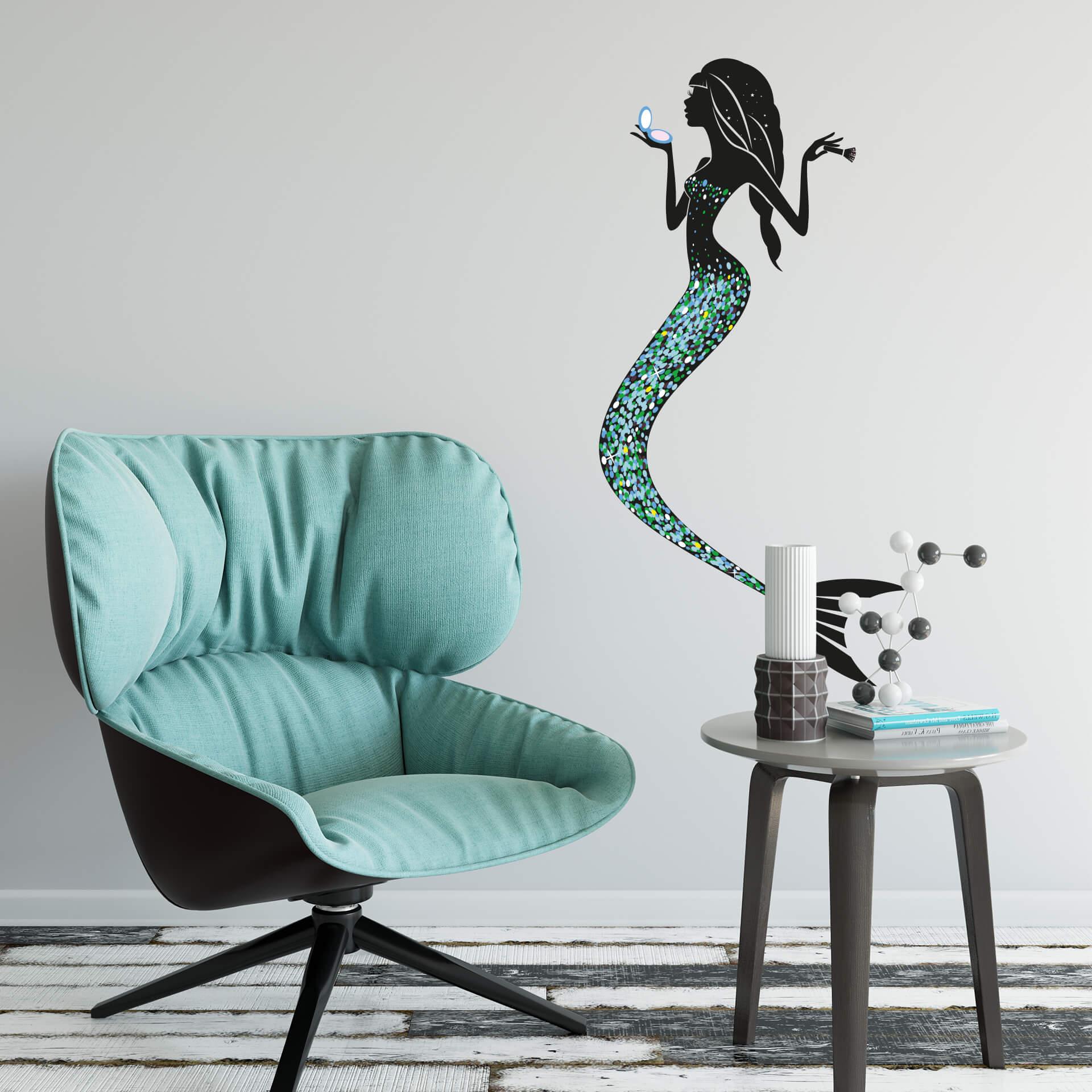 Havfrue 1 - wallsticker