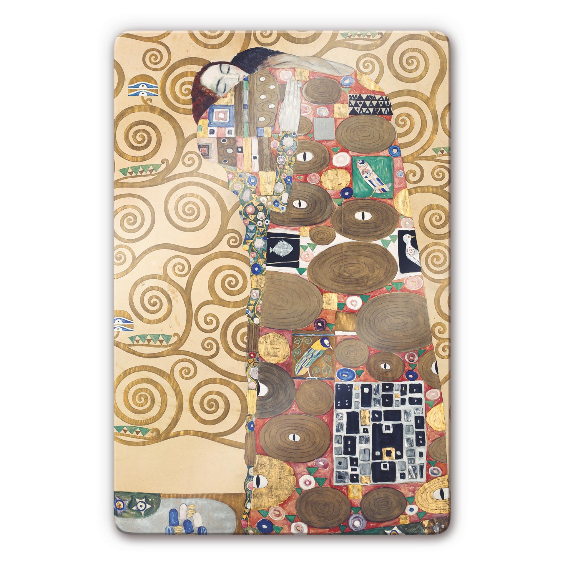 Glasbillede - Klimt - Opfyldelse