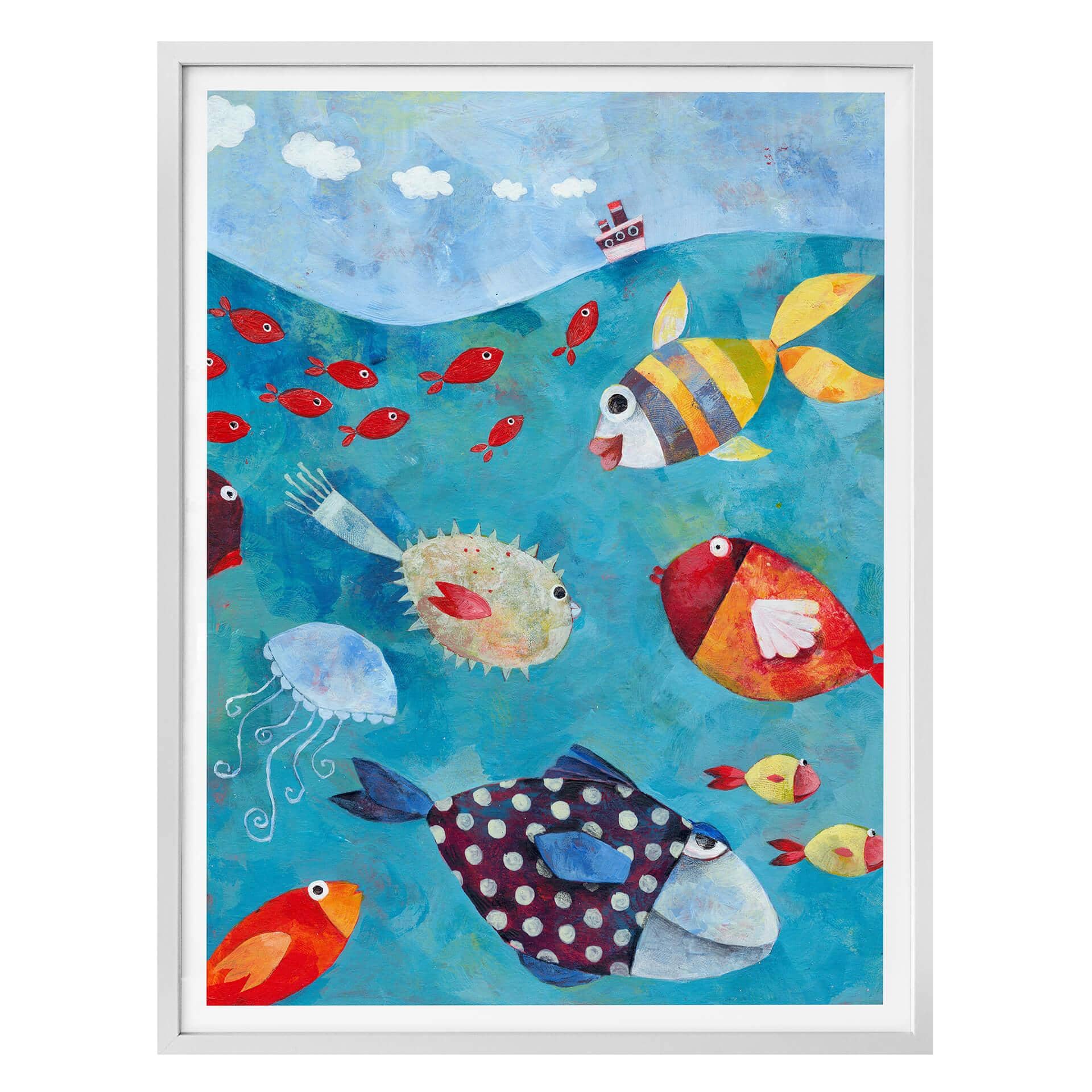 Poster Blanz - Fisk i havet