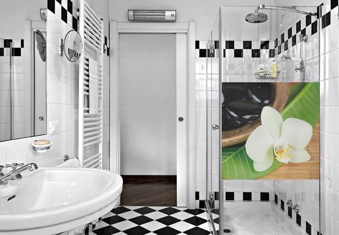 Lámina de privacidad Wellness Oasis - cuadrada