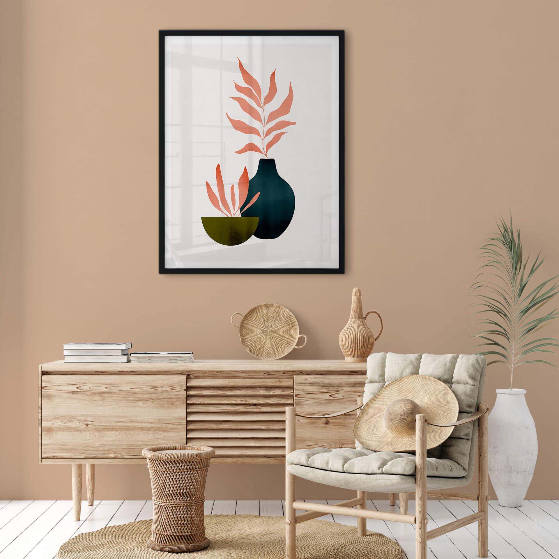 Poster Kubistika - Autumn Plants